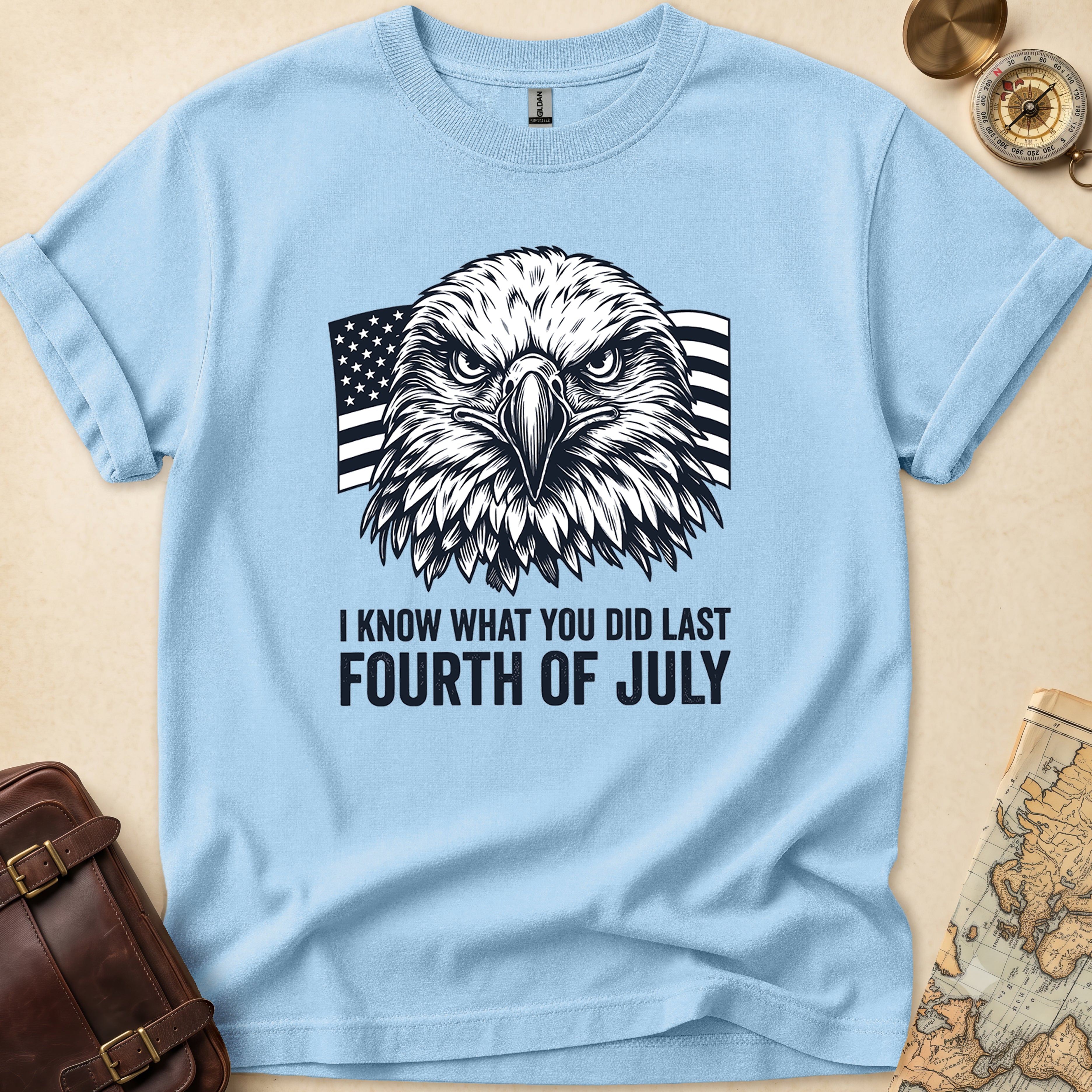 4th Of July Eagle T-Shirt
