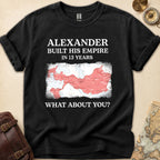 Alexander Great Empire Map T-Shirt