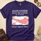 Alexander Great Empire Map T-Shirt