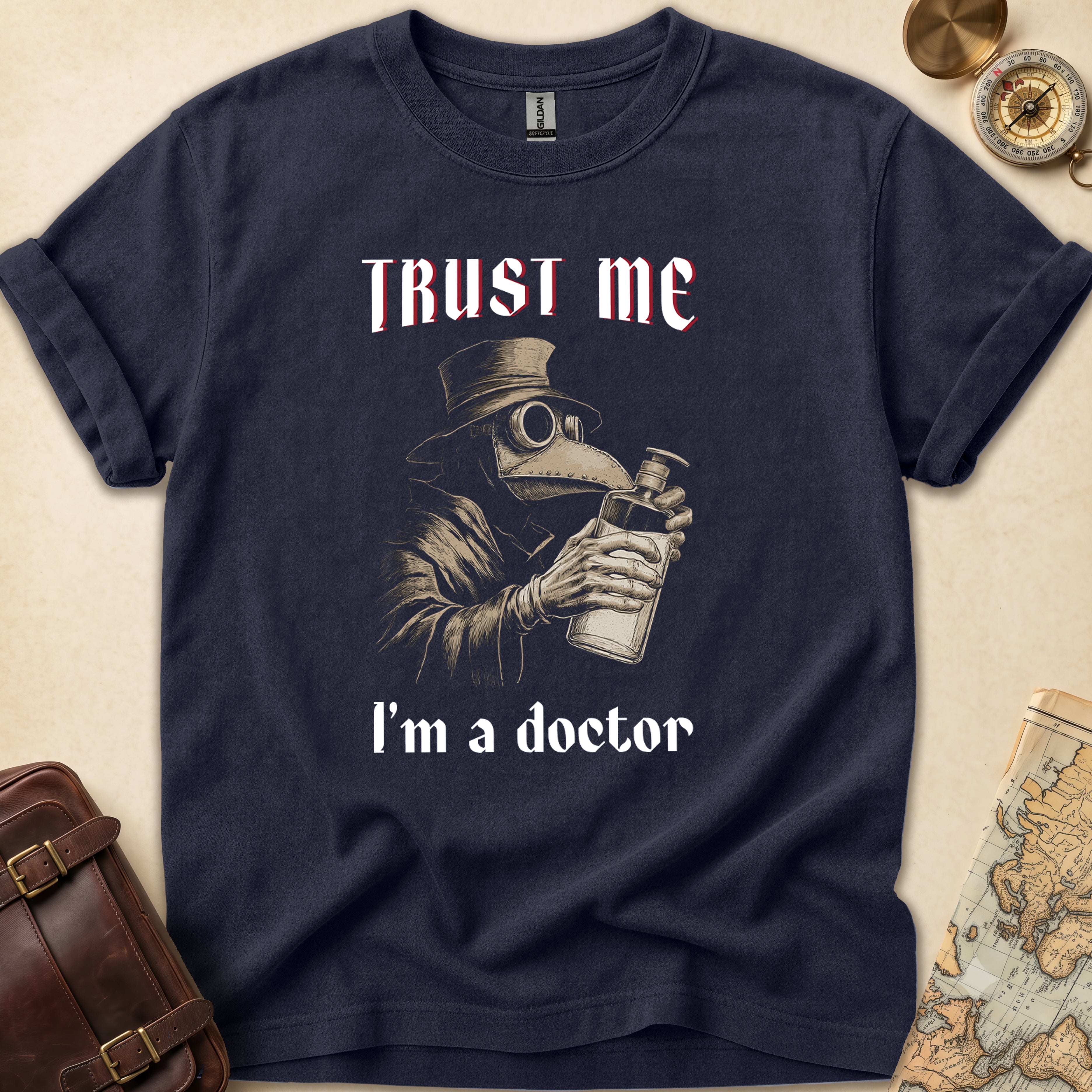 Plague Doctor Trust Me T-Shirt
