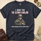 Plague Doctor Stay Calm T-Shirt