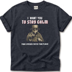 Plague Doctor Stay Calm T-Shirt