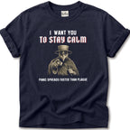 Plague Doctor Stay Calm T-Shirt