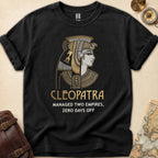 Cleopatra Two Empires Funny T-Shirt