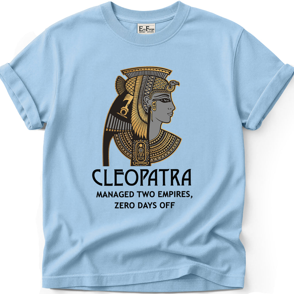 Cleopatra Two Empires Funny T-Shirt