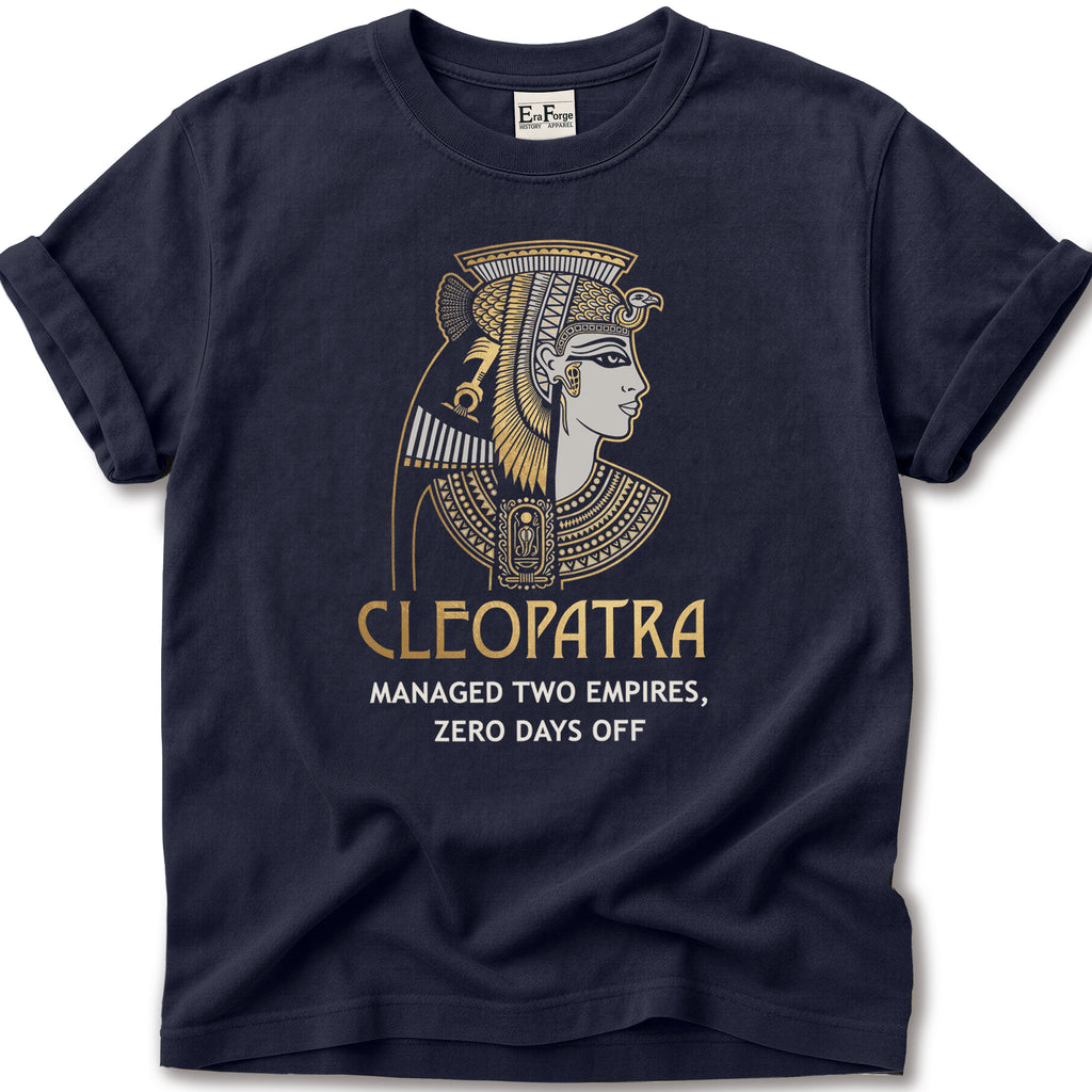 Cleopatra Two Empires Funny T-Shirt