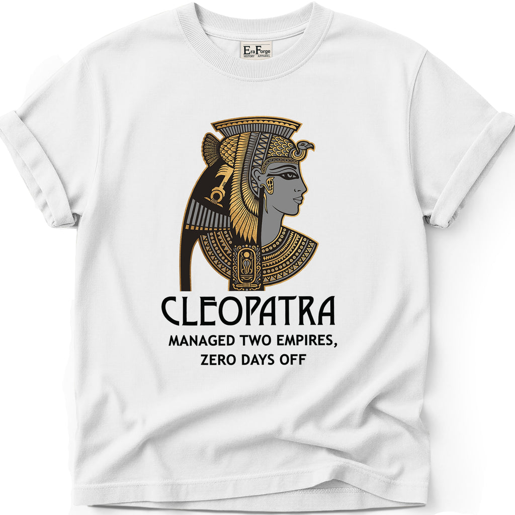 Cleopatra Two Empires Funny T-Shirt