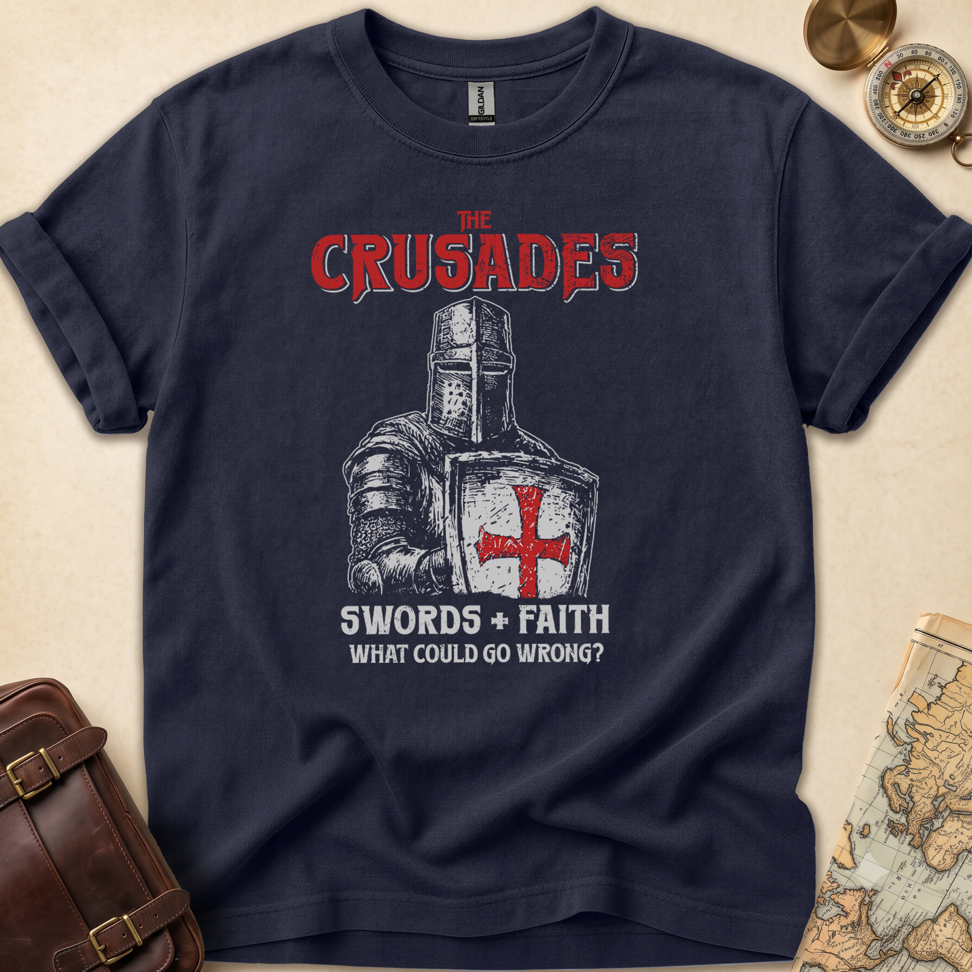 Crusades History T-Shirt