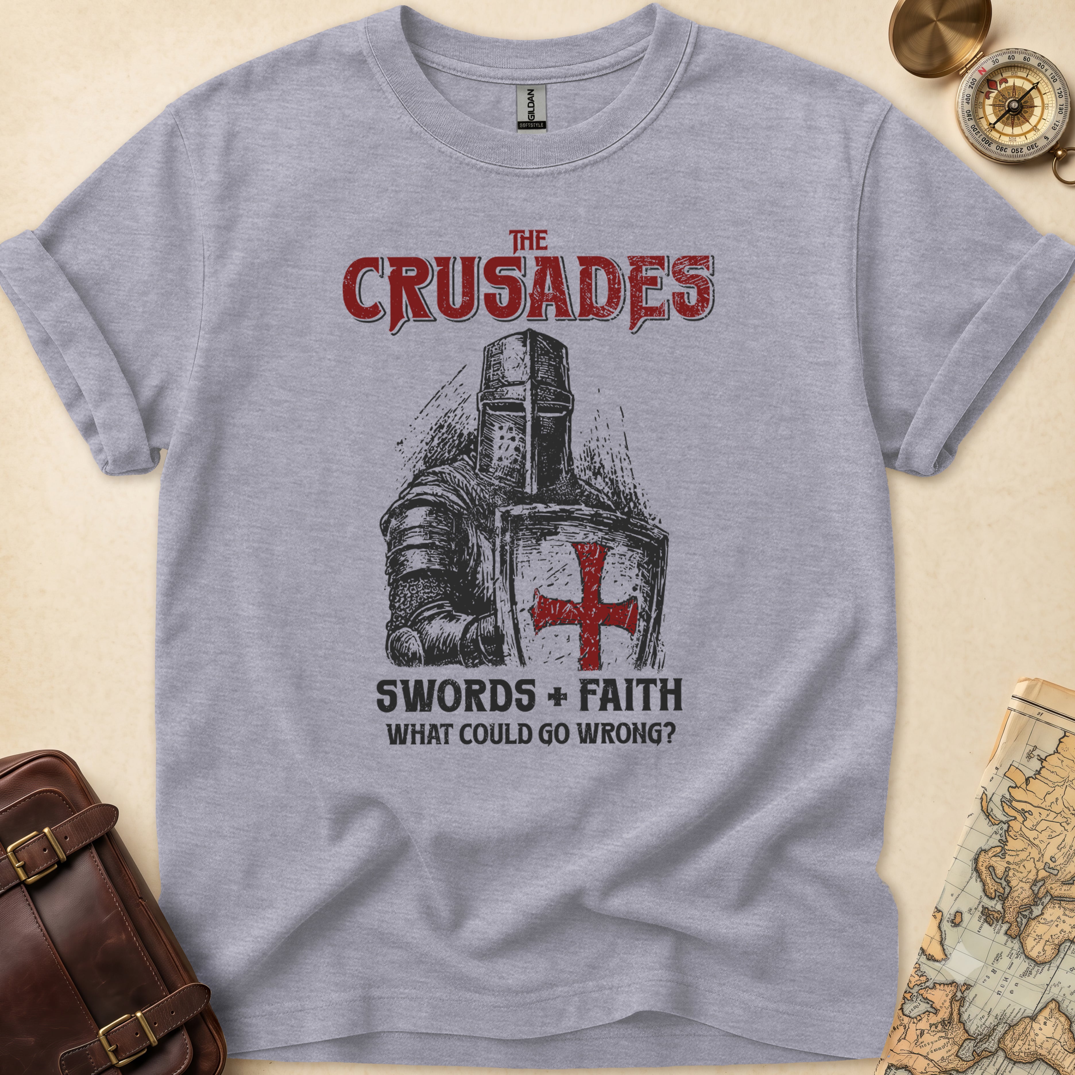 Crusades History T-Shirt