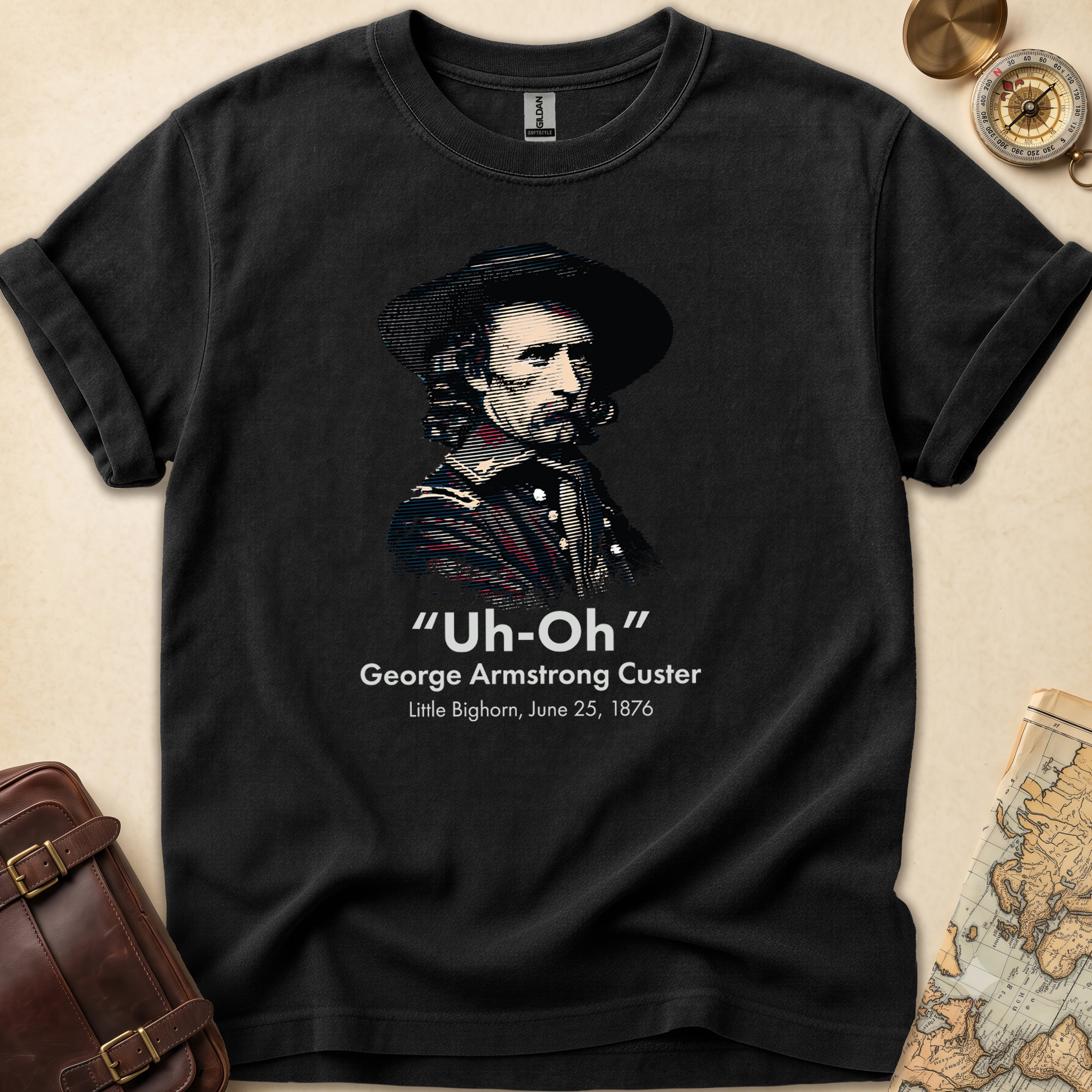 Custer Uh Oh T-Shirt