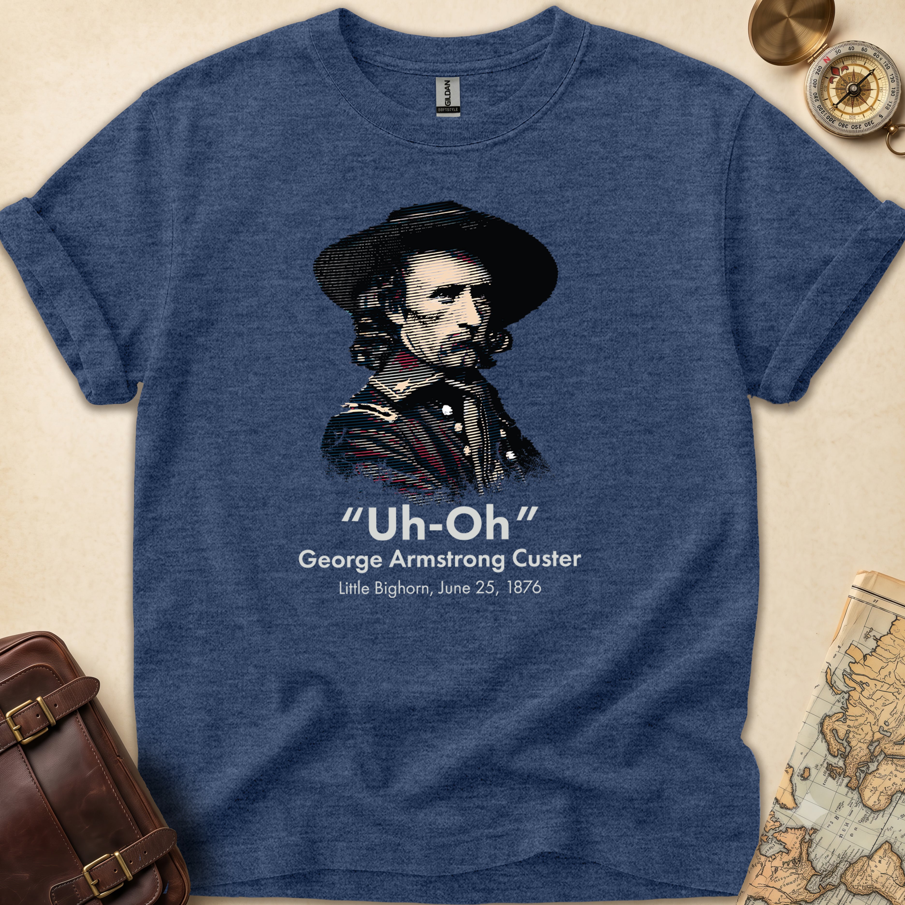 Custer Uh Oh T-Shirt
