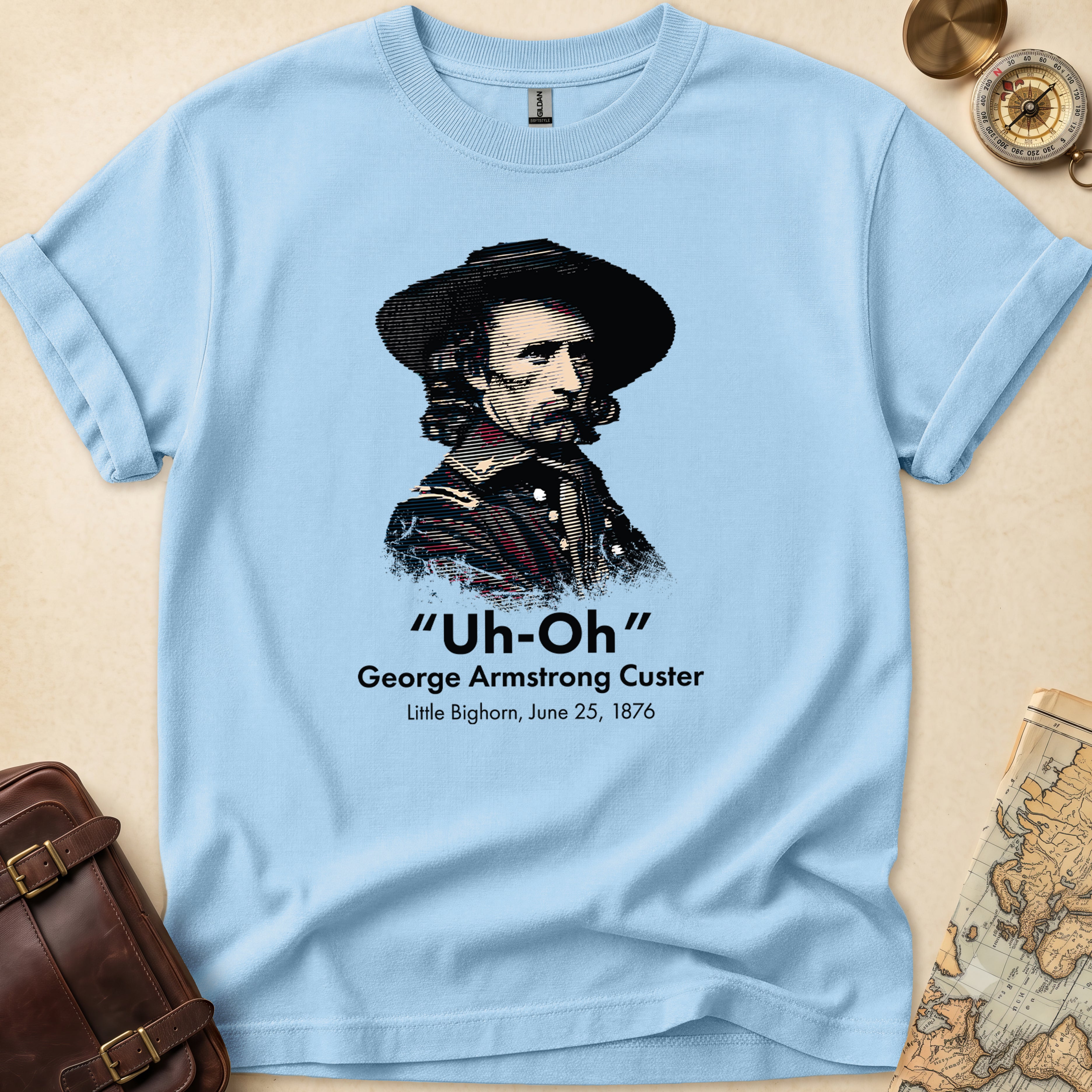 Custer Uh Oh T-Shirt
