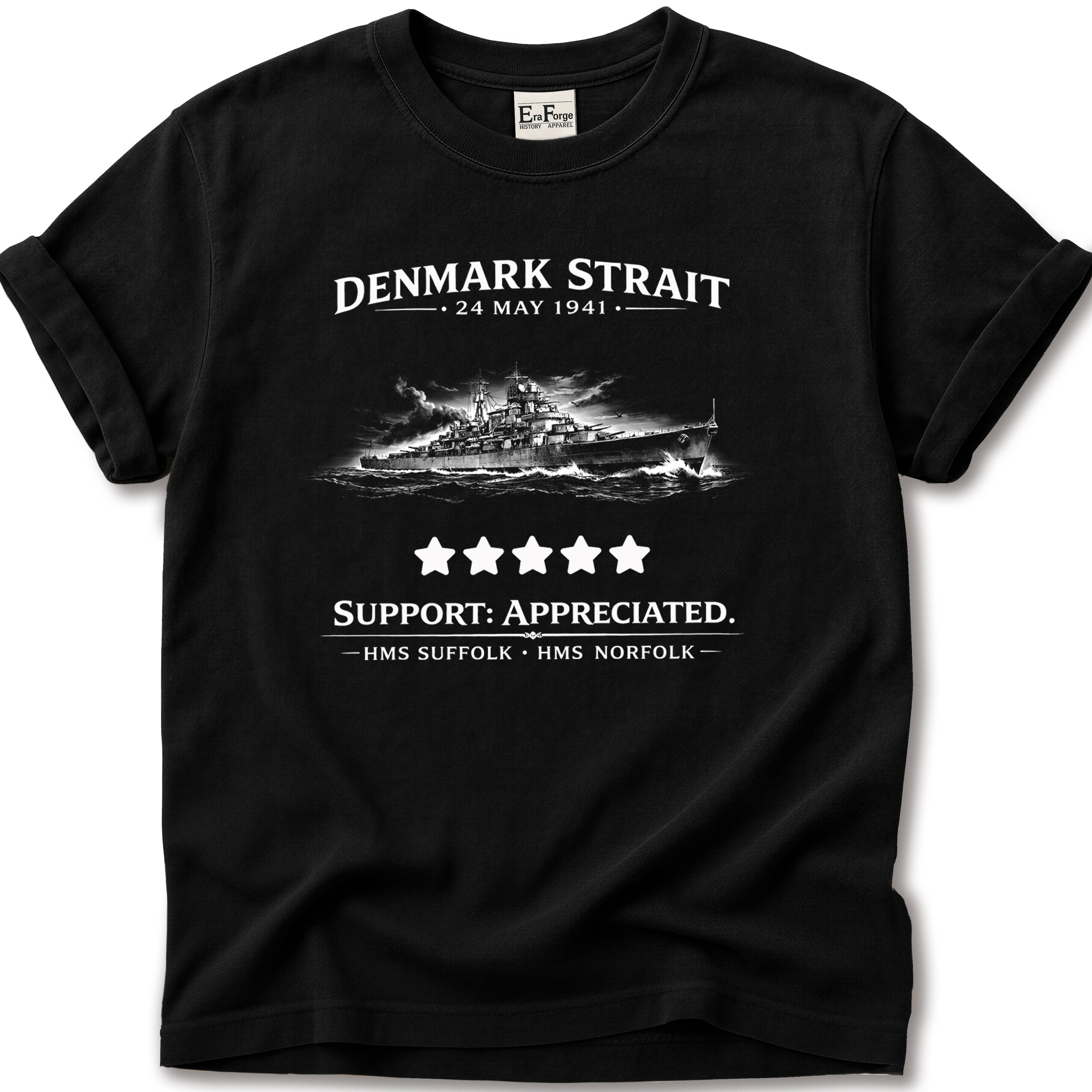 Denmark Strait Support Appreciated T-Shirt