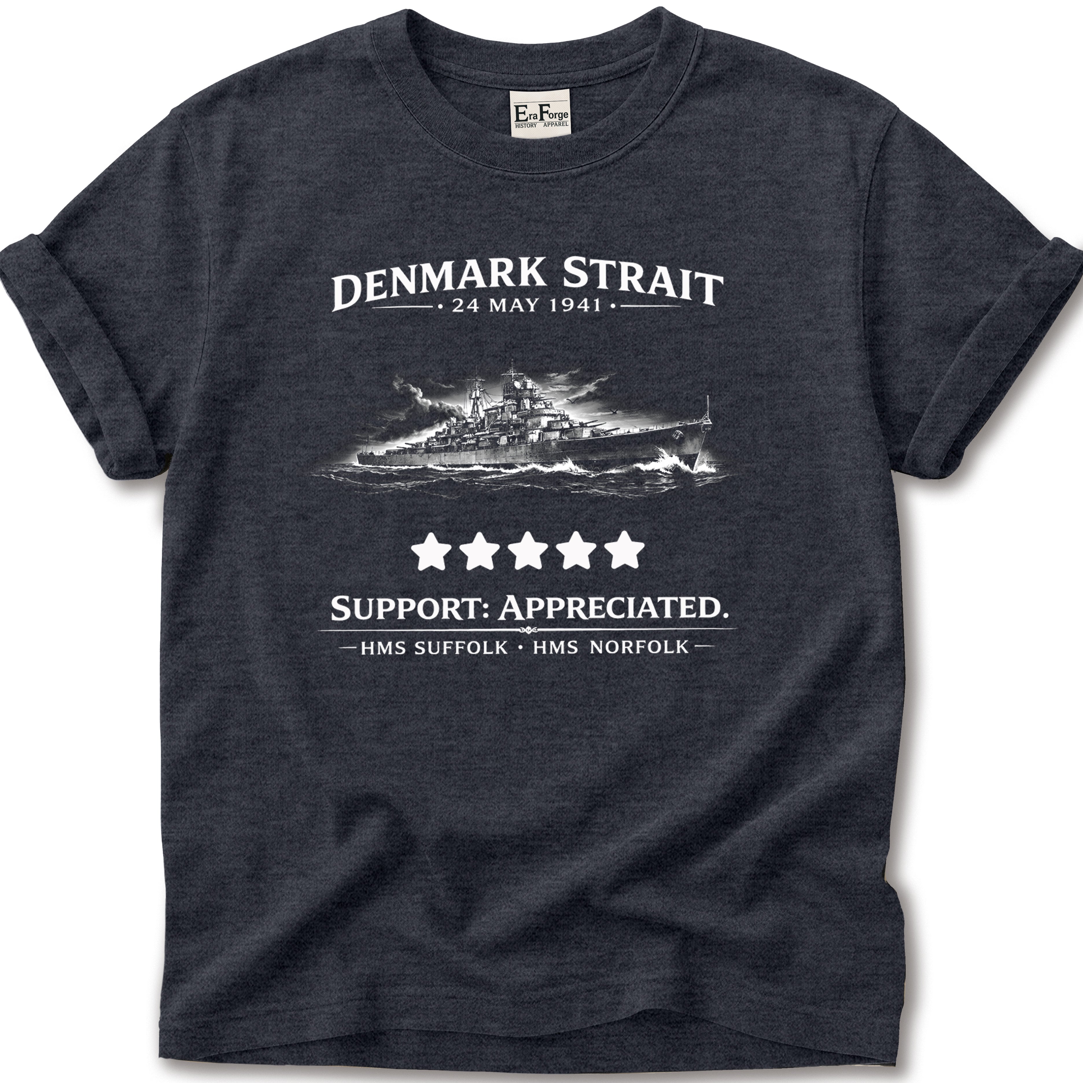 Denmark Strait Support Appreciated T-Shirt