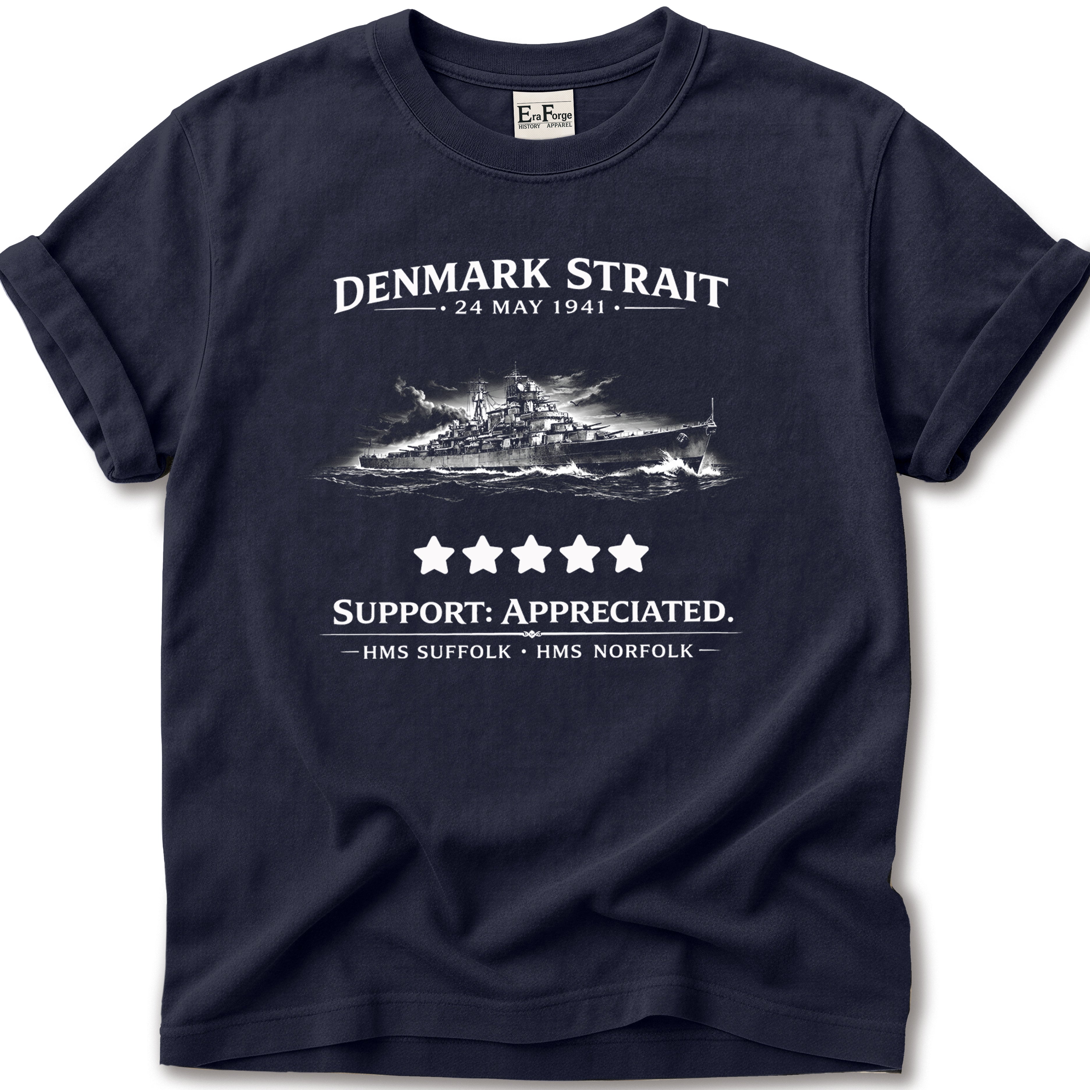 Denmark Strait Support Appreciated T-Shirt