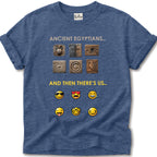 Ancient Hieroglyphs Emoticon T-Shirt
