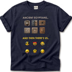 Ancient Hieroglyphs Emoticon T-Shirt