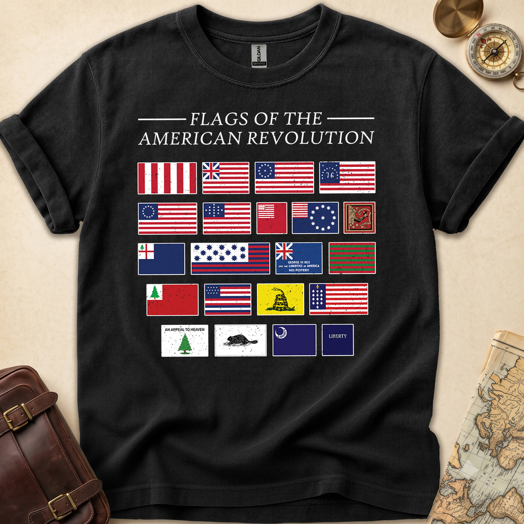 American Revolution Flags T-Shirt
