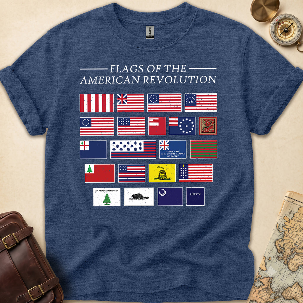 American Revolution Flags T-Shirt
