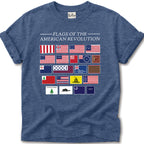 American Revolution Flags T-Shirt