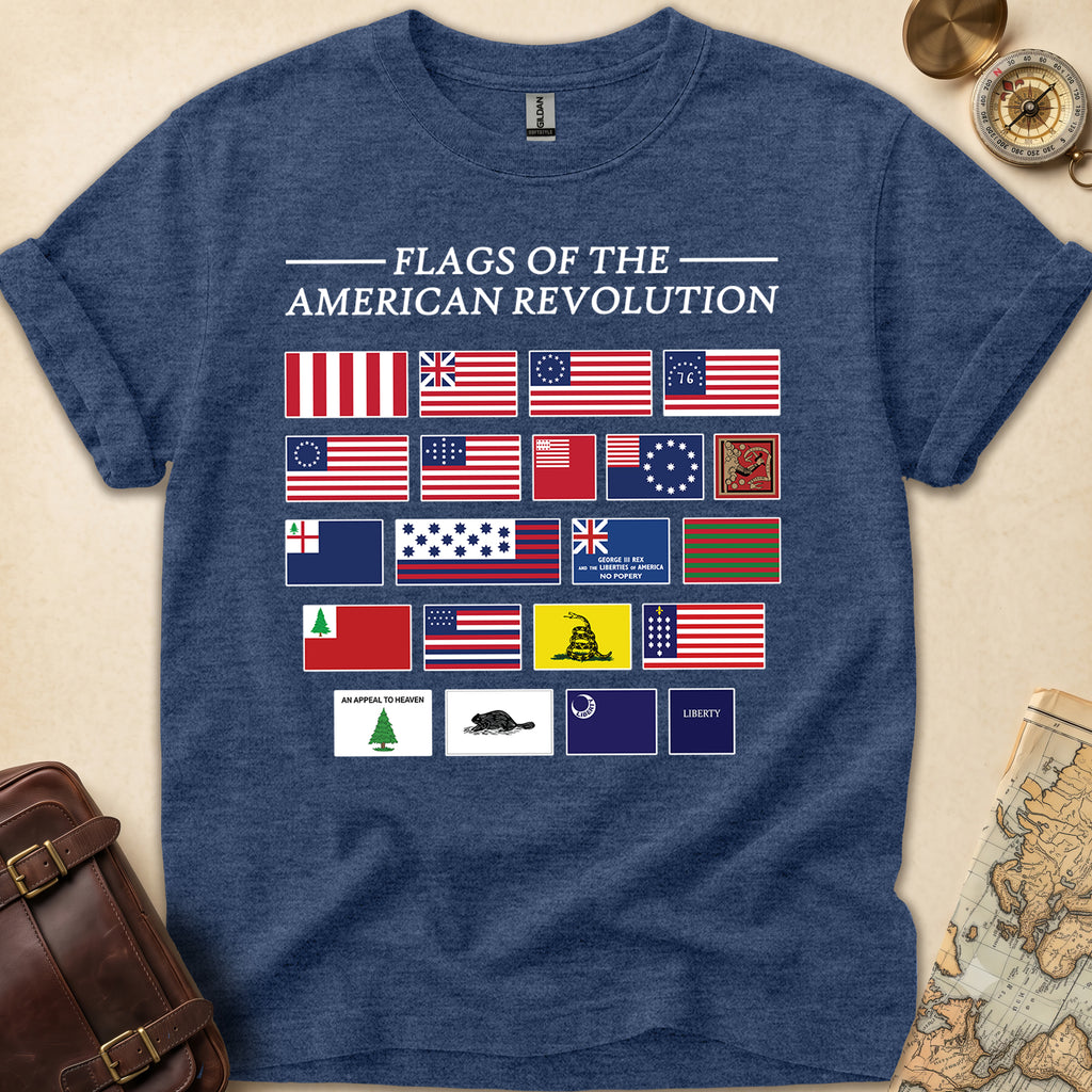 American Revolution Flags T-Shirt