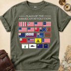 American Revolution Flags T-Shirt