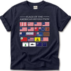 American Revolution Flags T-Shirt