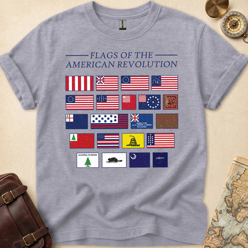 American Revolution Flags T-Shirt