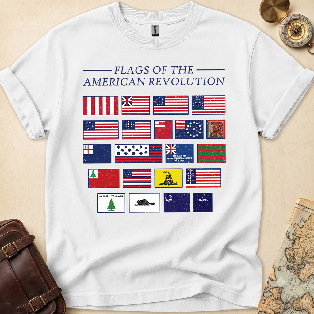 American Revolution Flags T-Shirt