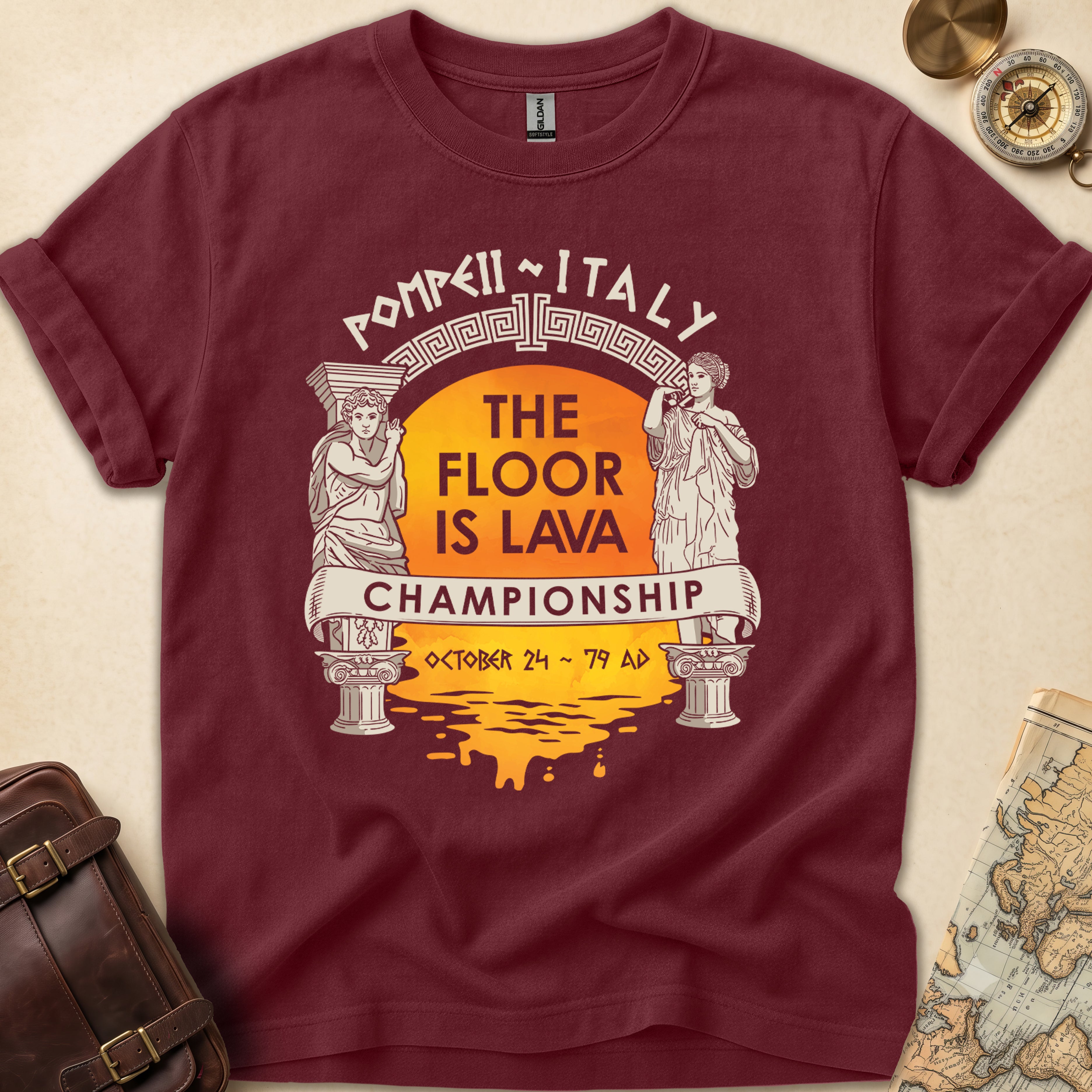 Pompeii Lava T-Shirt