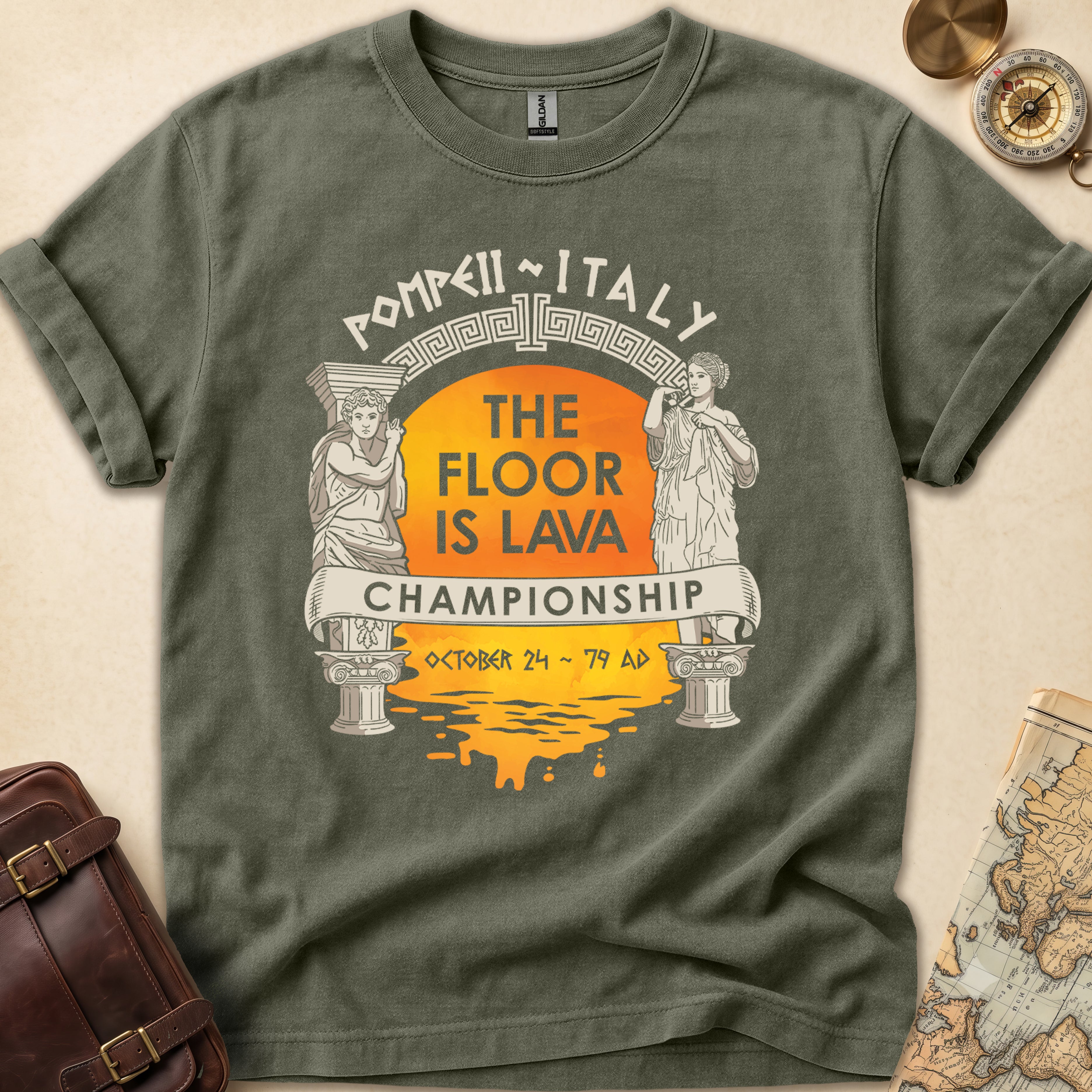 Pompeii Lava T-Shirt