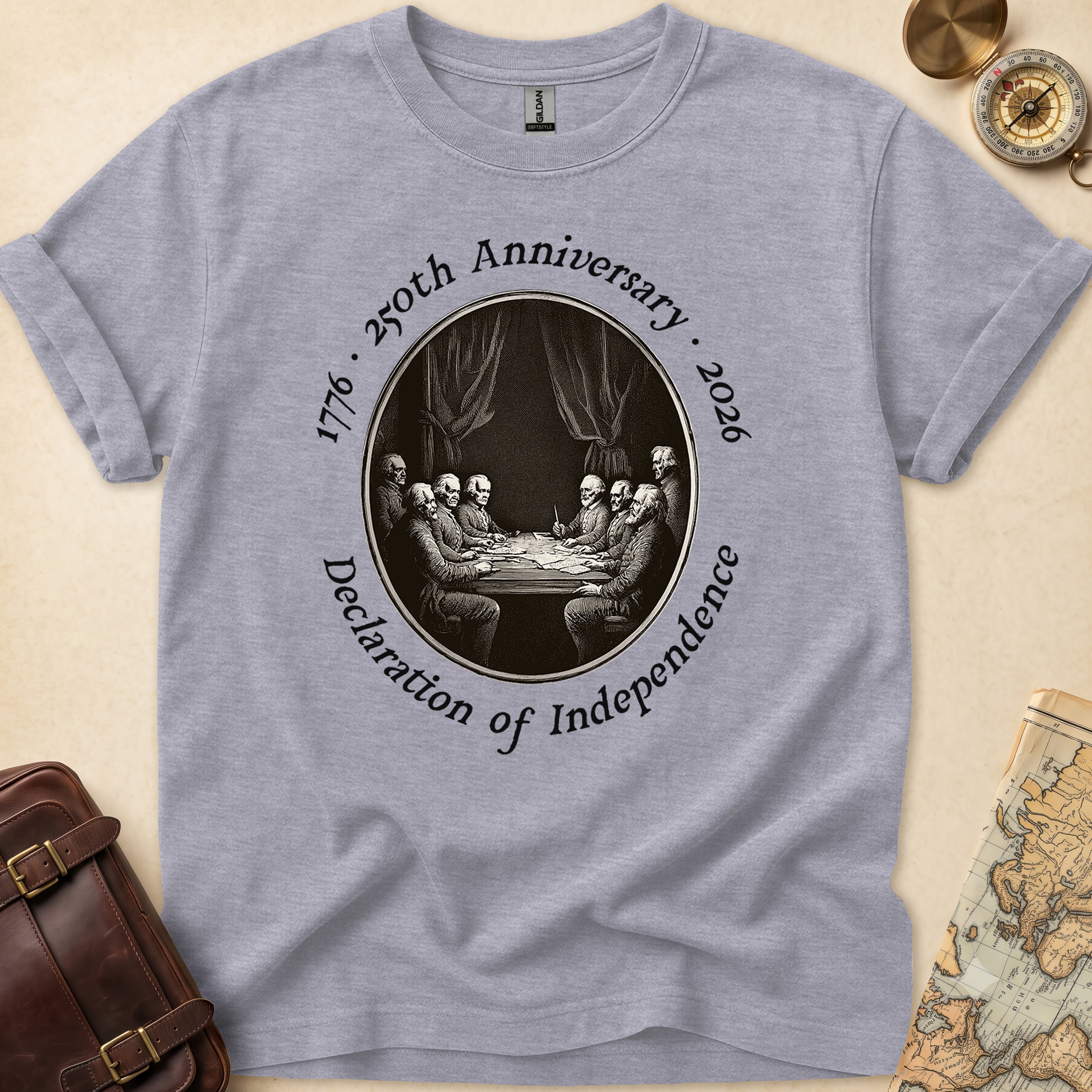 Declaration Of Independence 250th T-Shirt