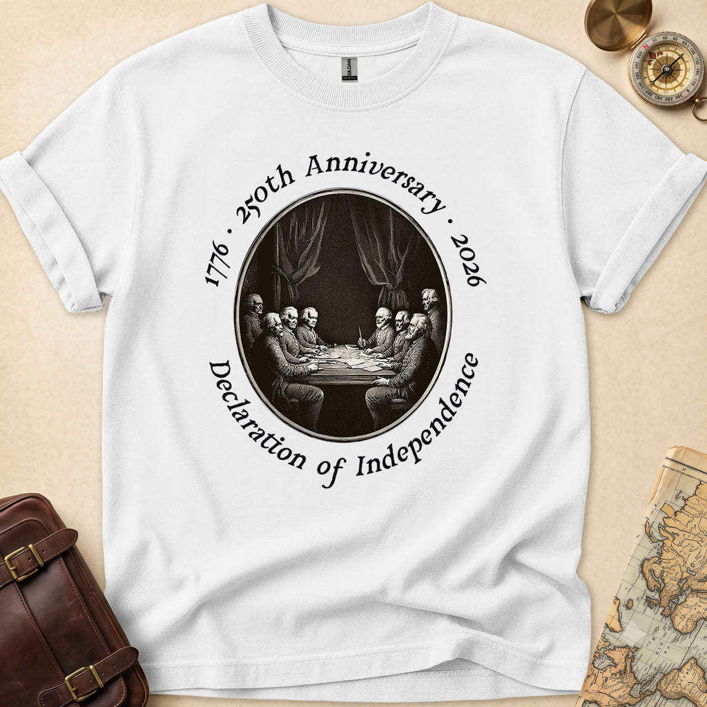 Declaration Of Independence 250th T-Shirt