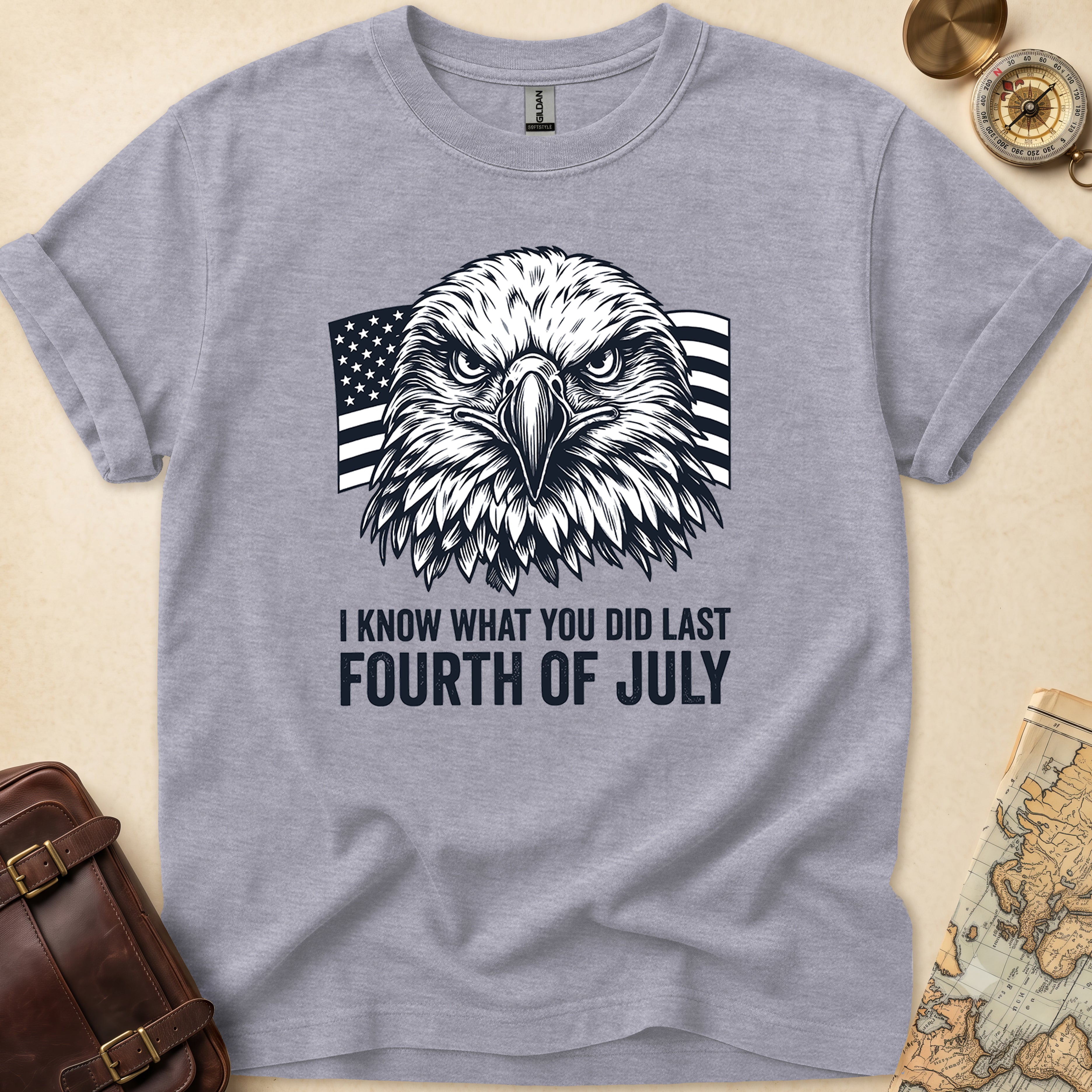 4th Of July Eagle T-Shirt