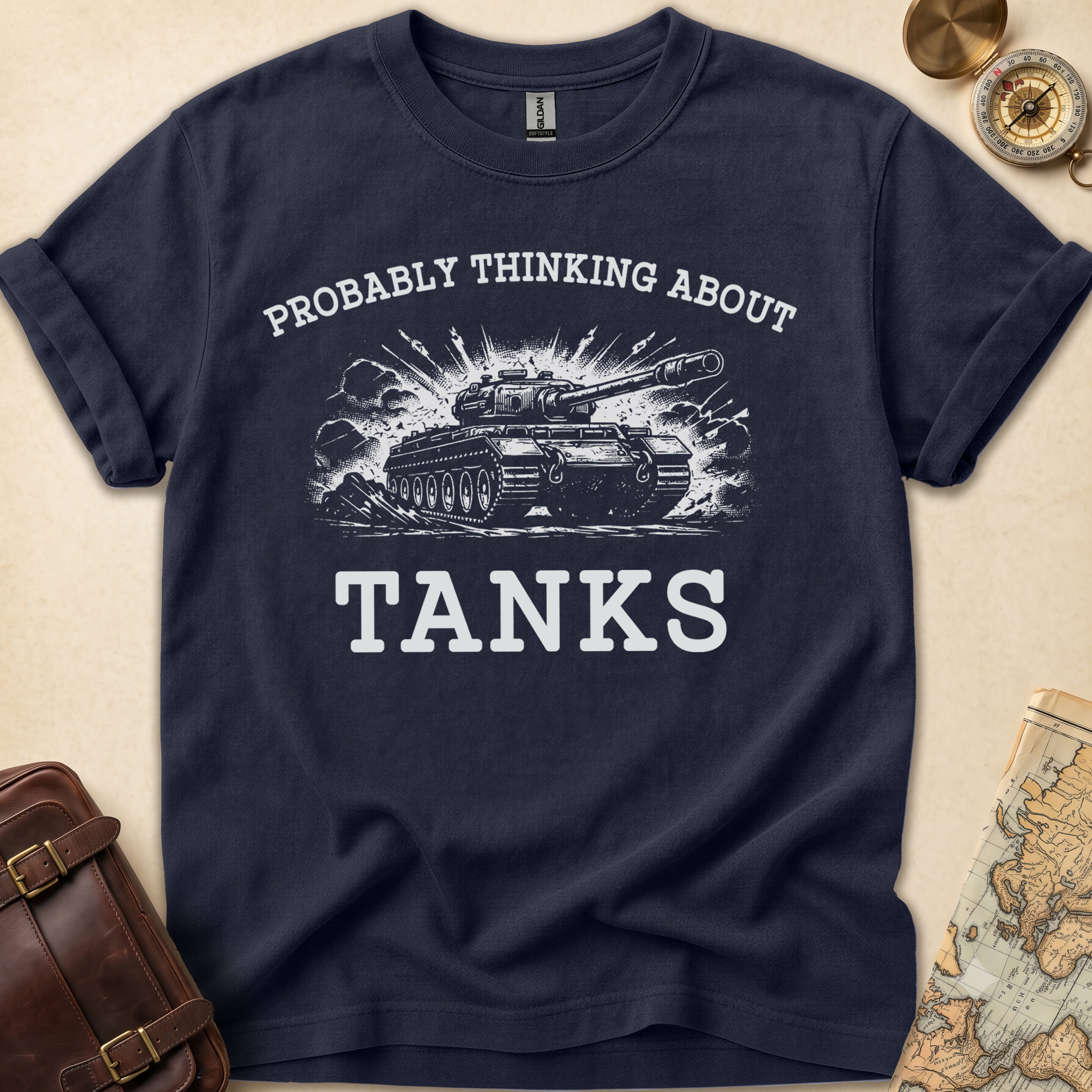 Thinking About Tanks T-Shirt