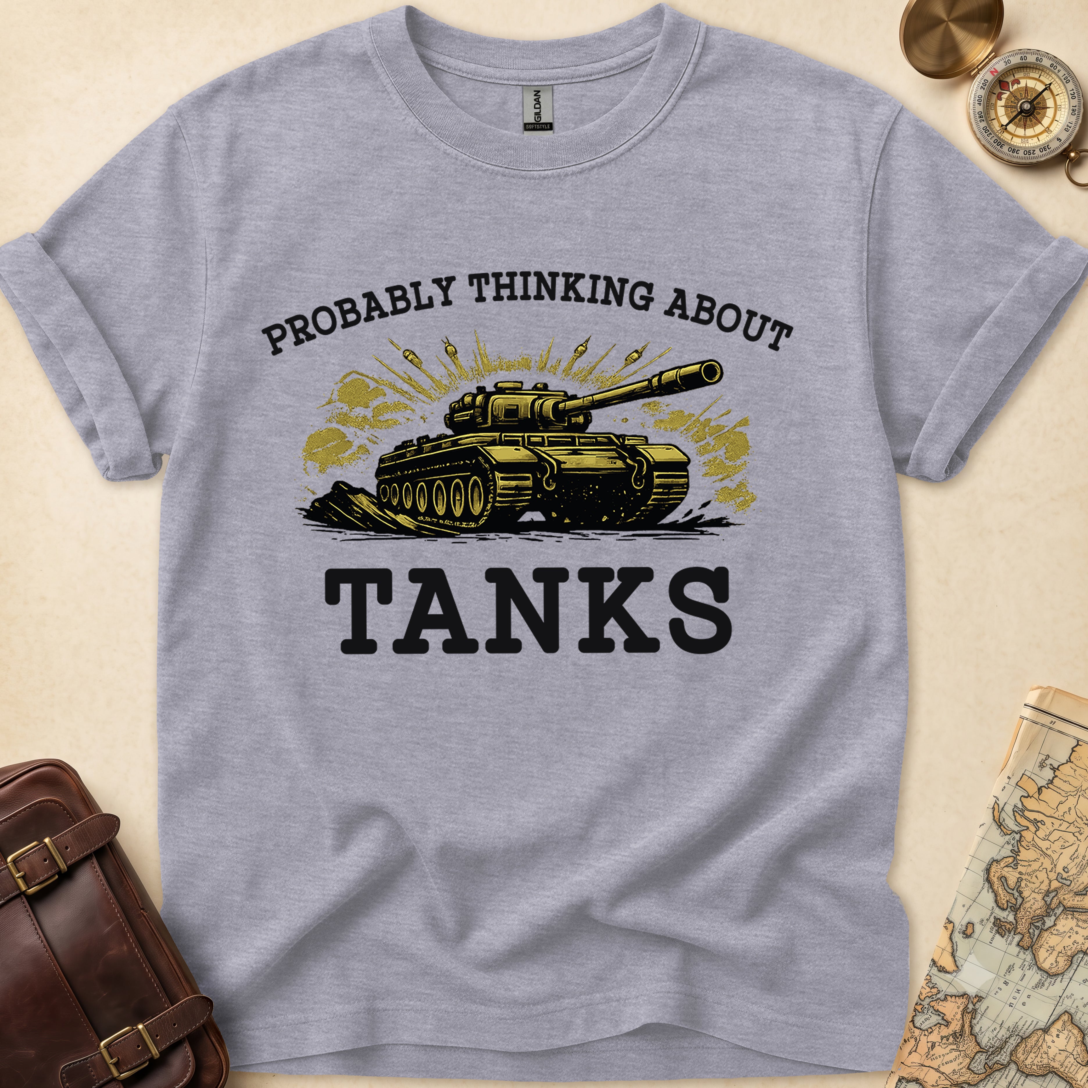 Thinking About Tanks T-Shirt