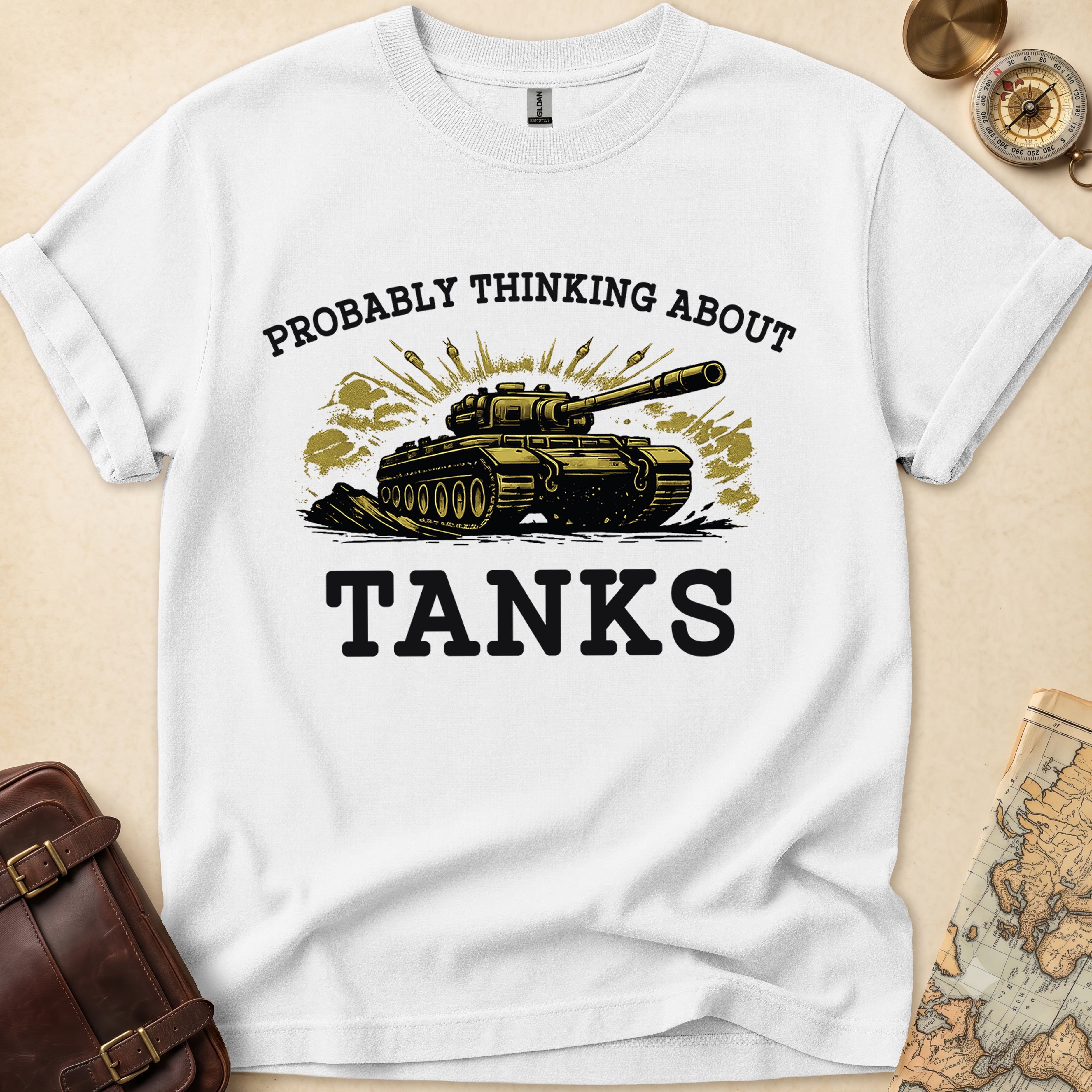 Thinking About Tanks T-Shirt