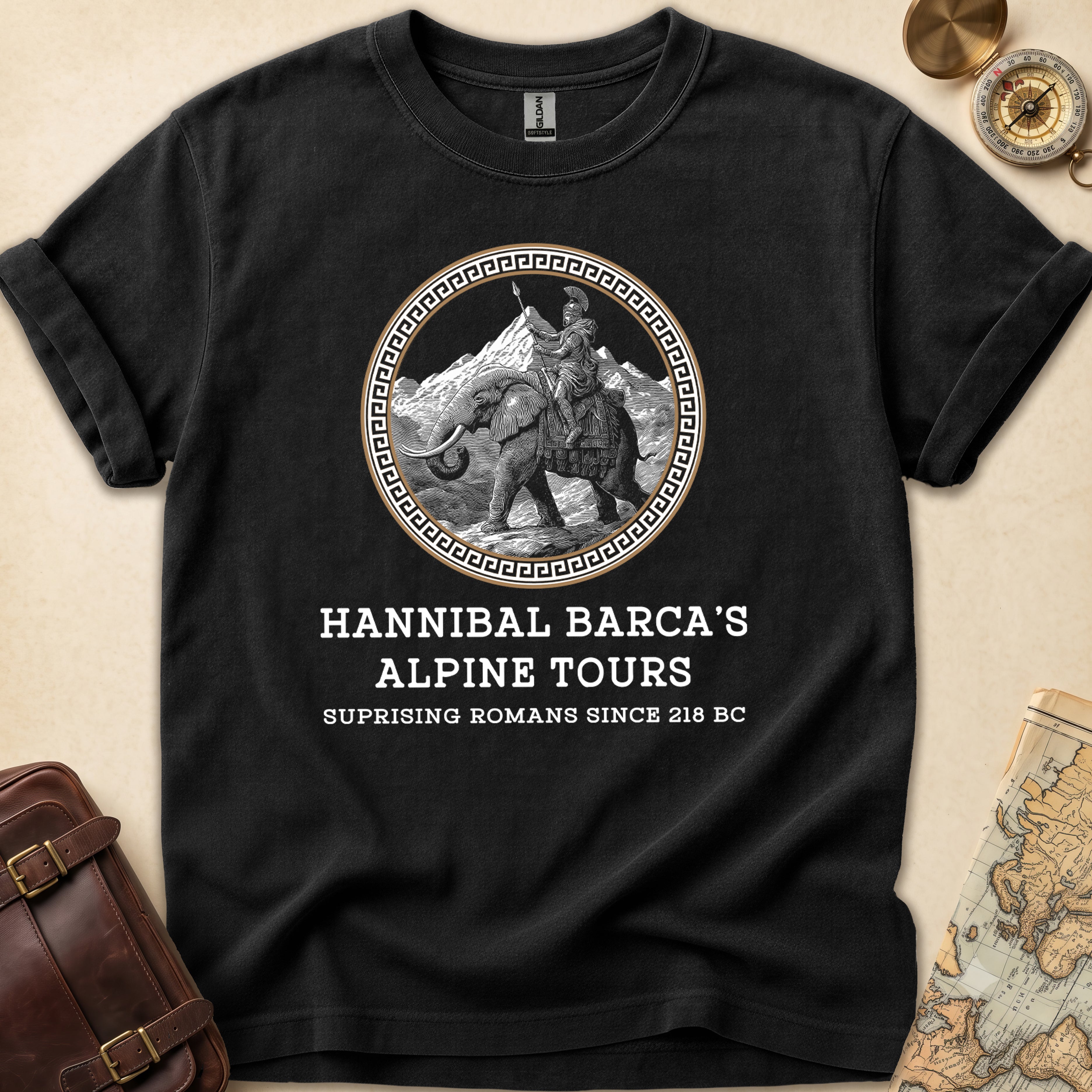 Hannibal Barca War Elephant T-Shirt