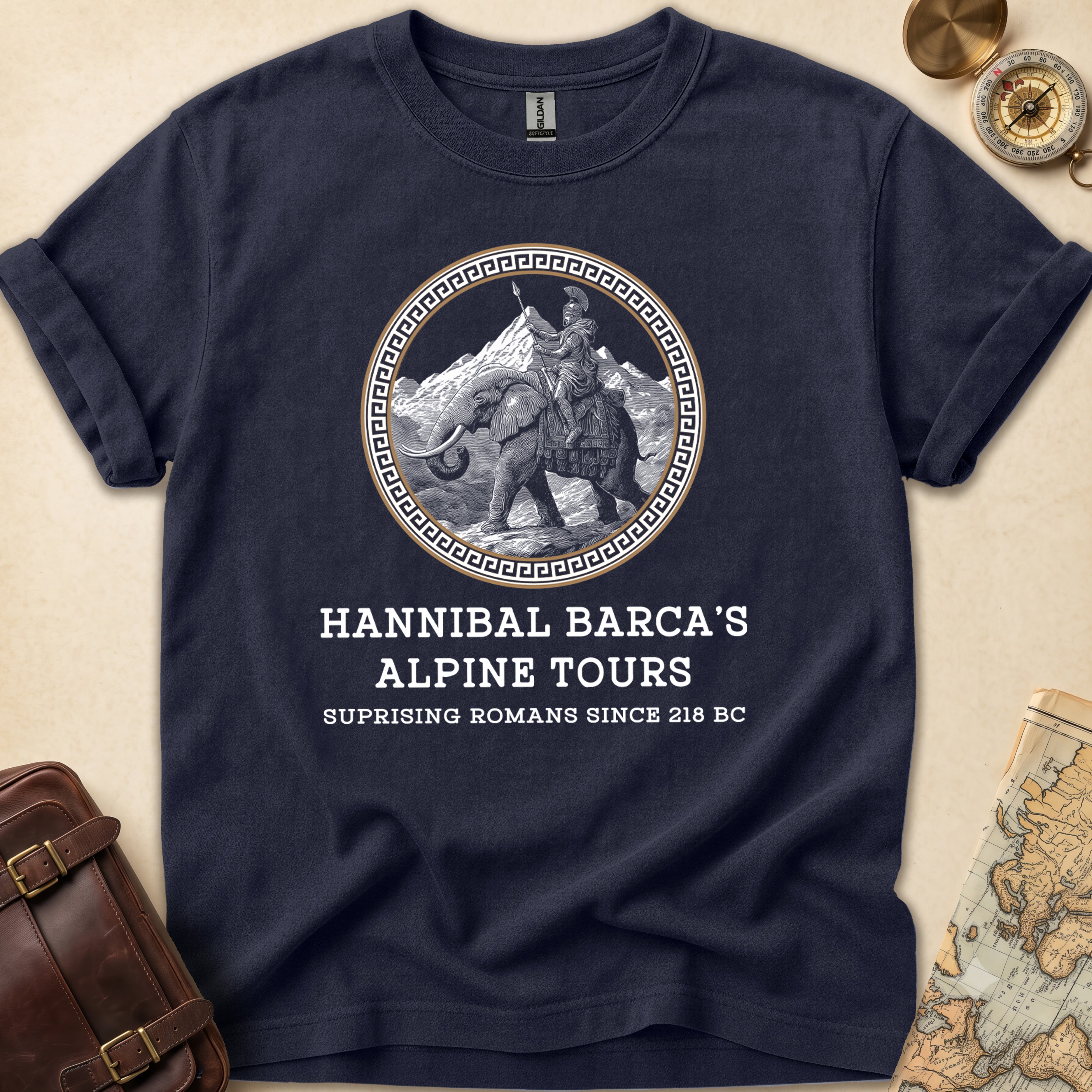 Hannibal Barca War Elephant T-Shirt