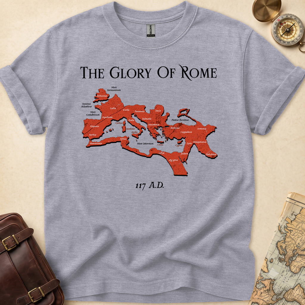 Roman Empire Map T-Shirt