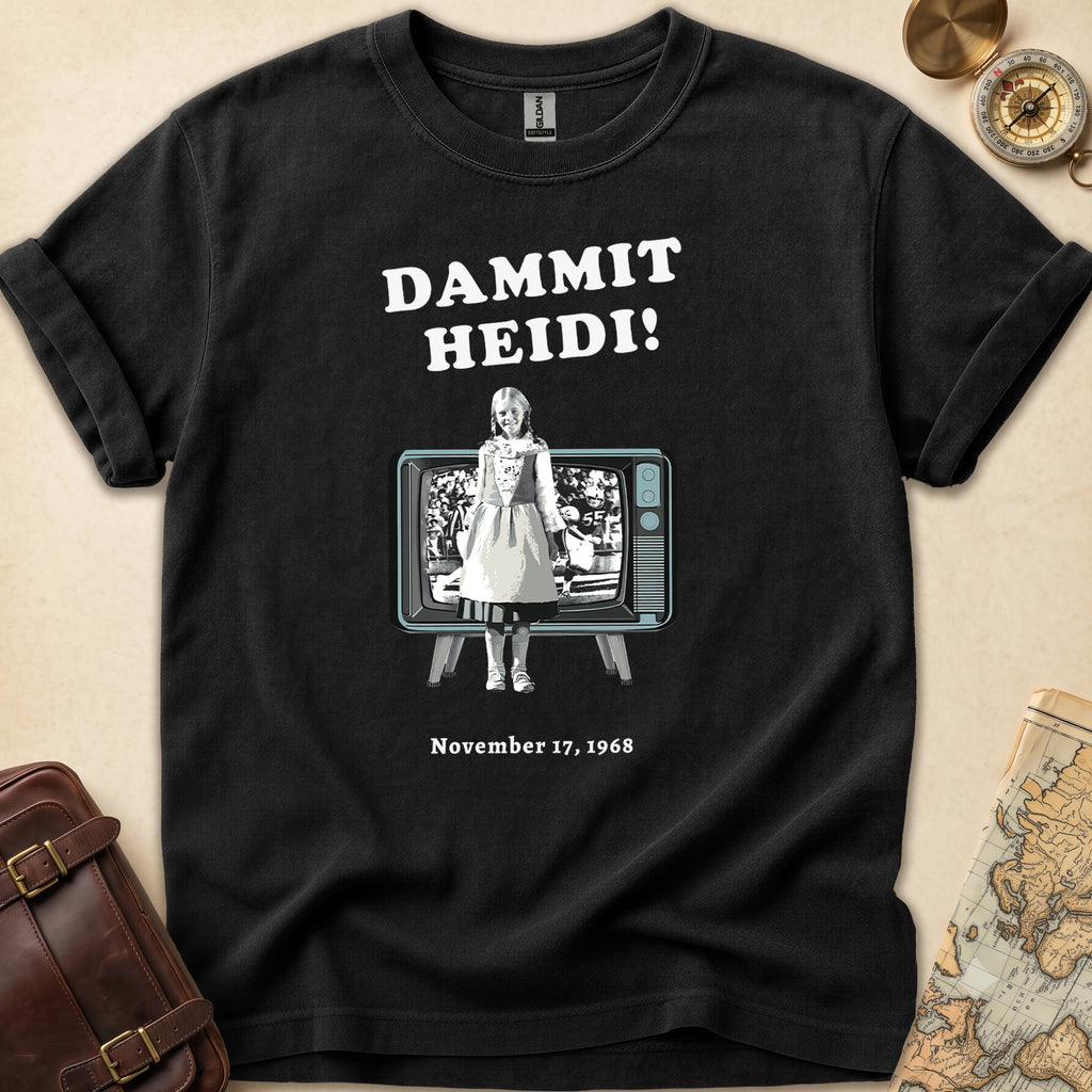 Heidi Game Football T-Shirt