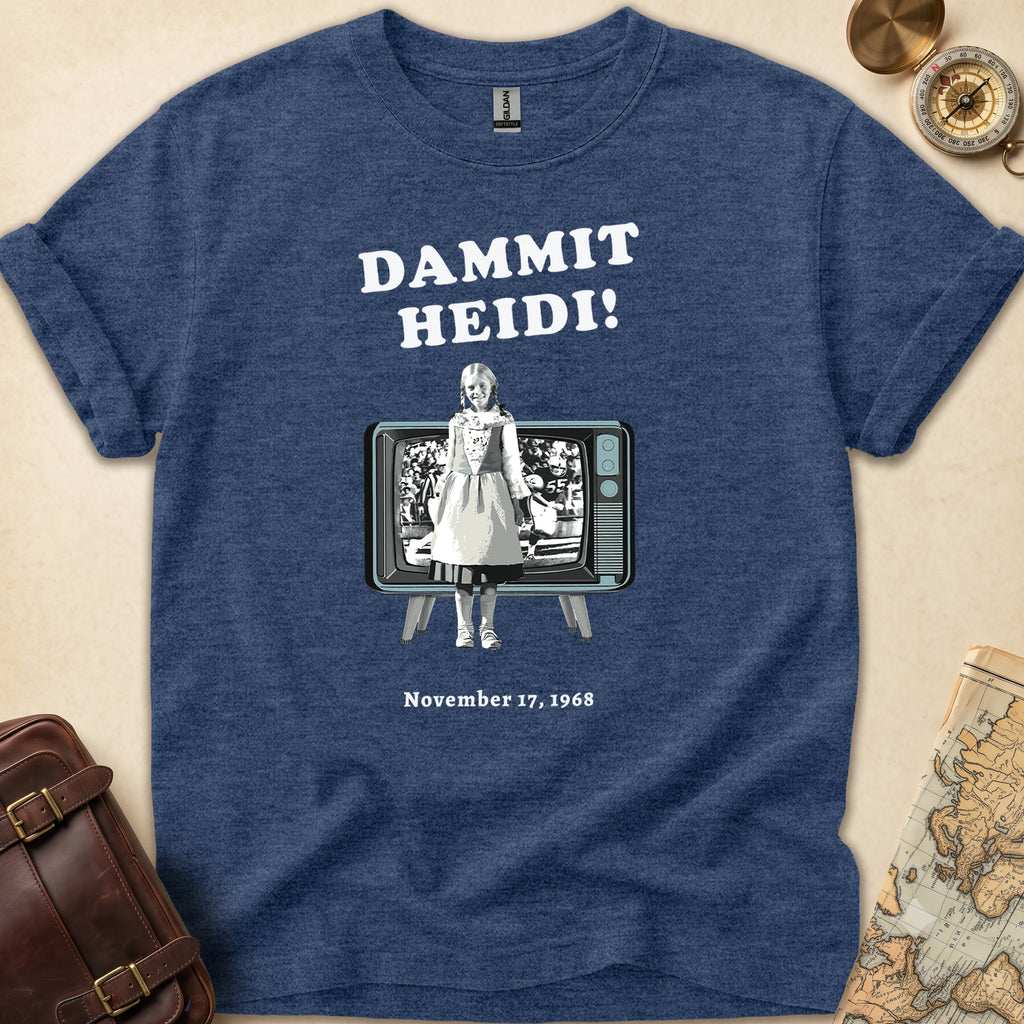Heidi Game Football T-Shirt