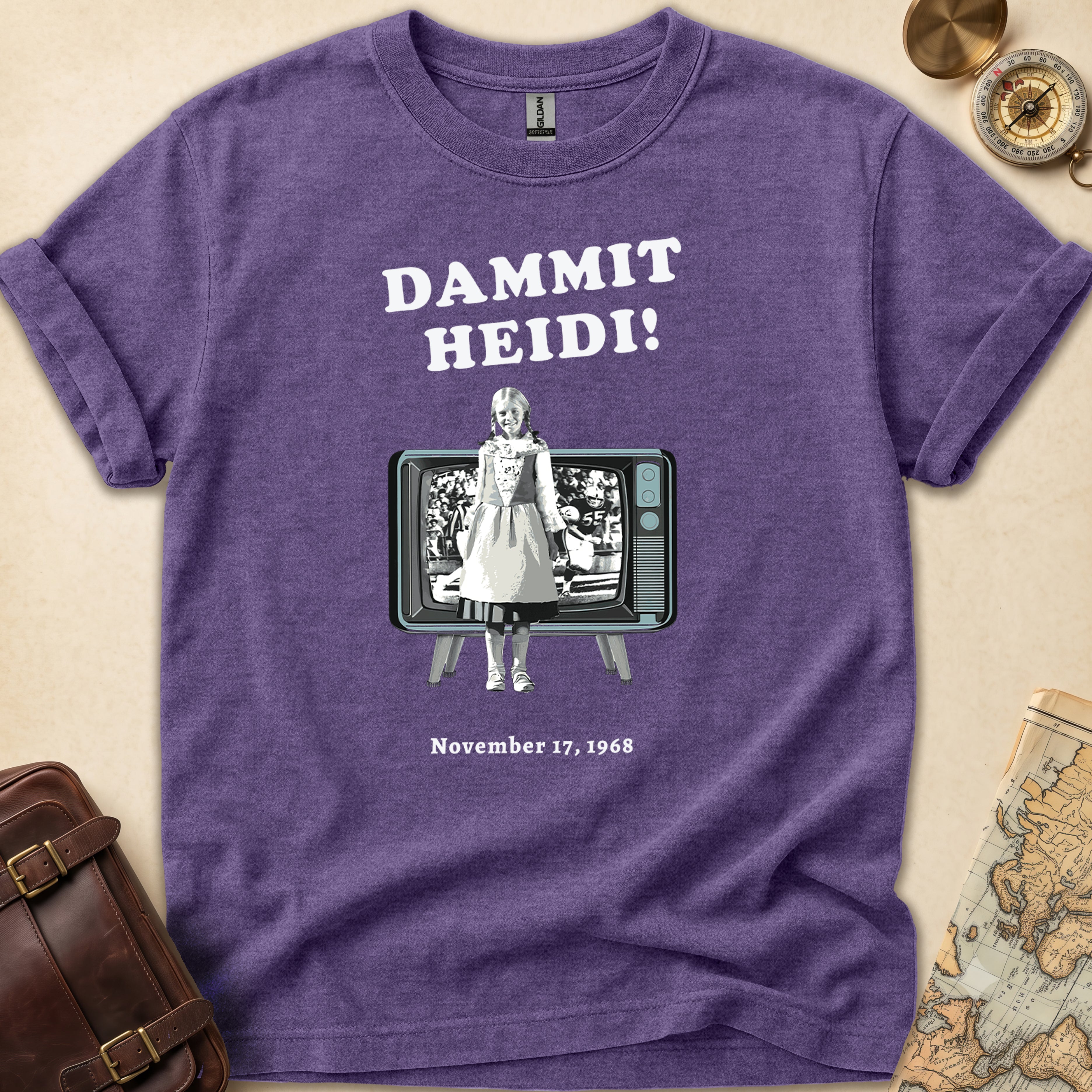 Heidi Game Football T-Shirt