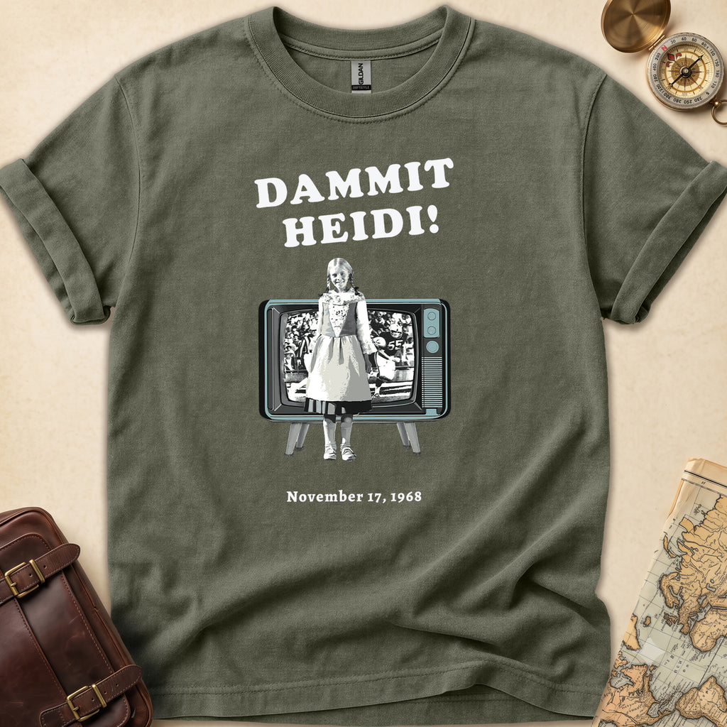 Heidi Game Football T-Shirt
