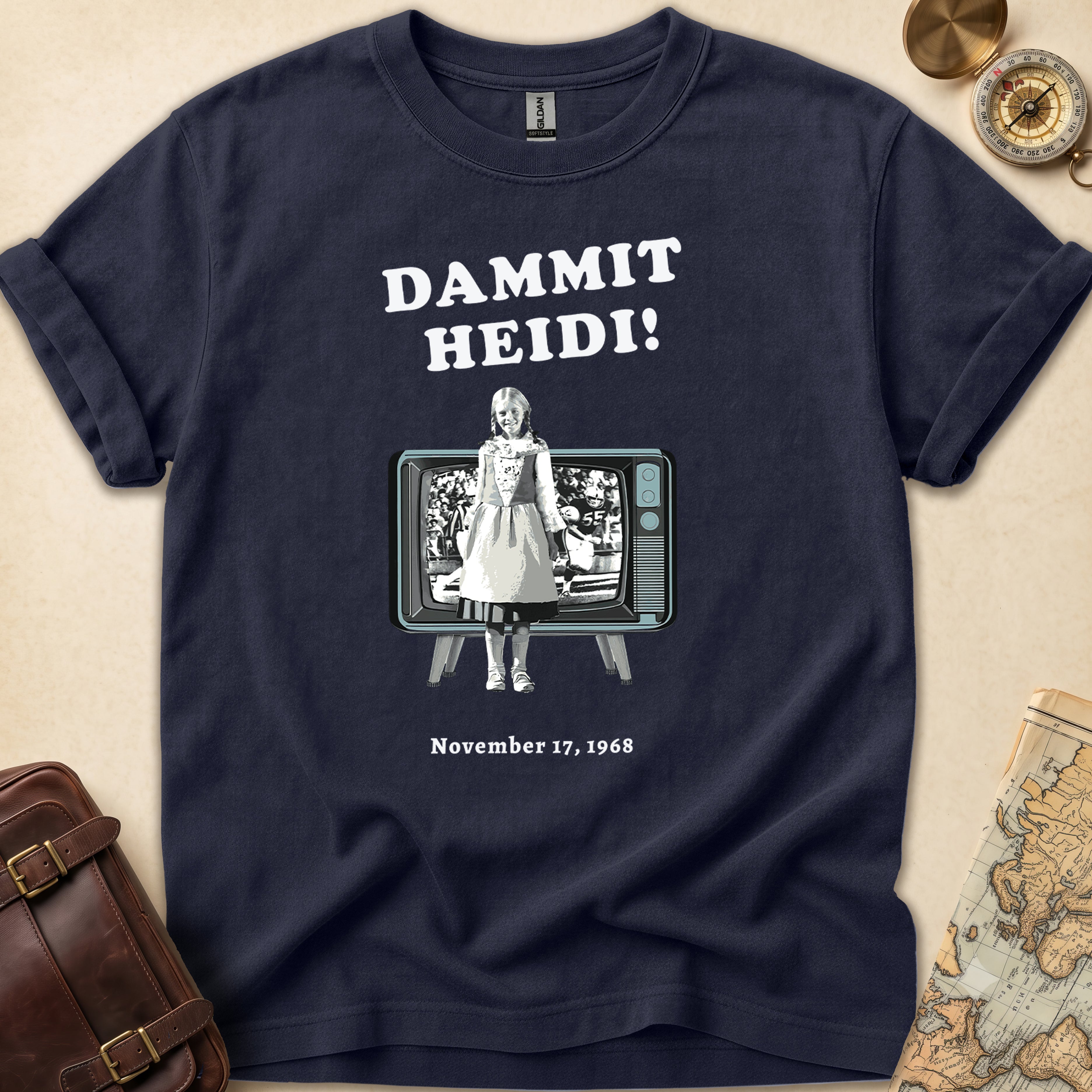 Heidi Game Football T-Shirt