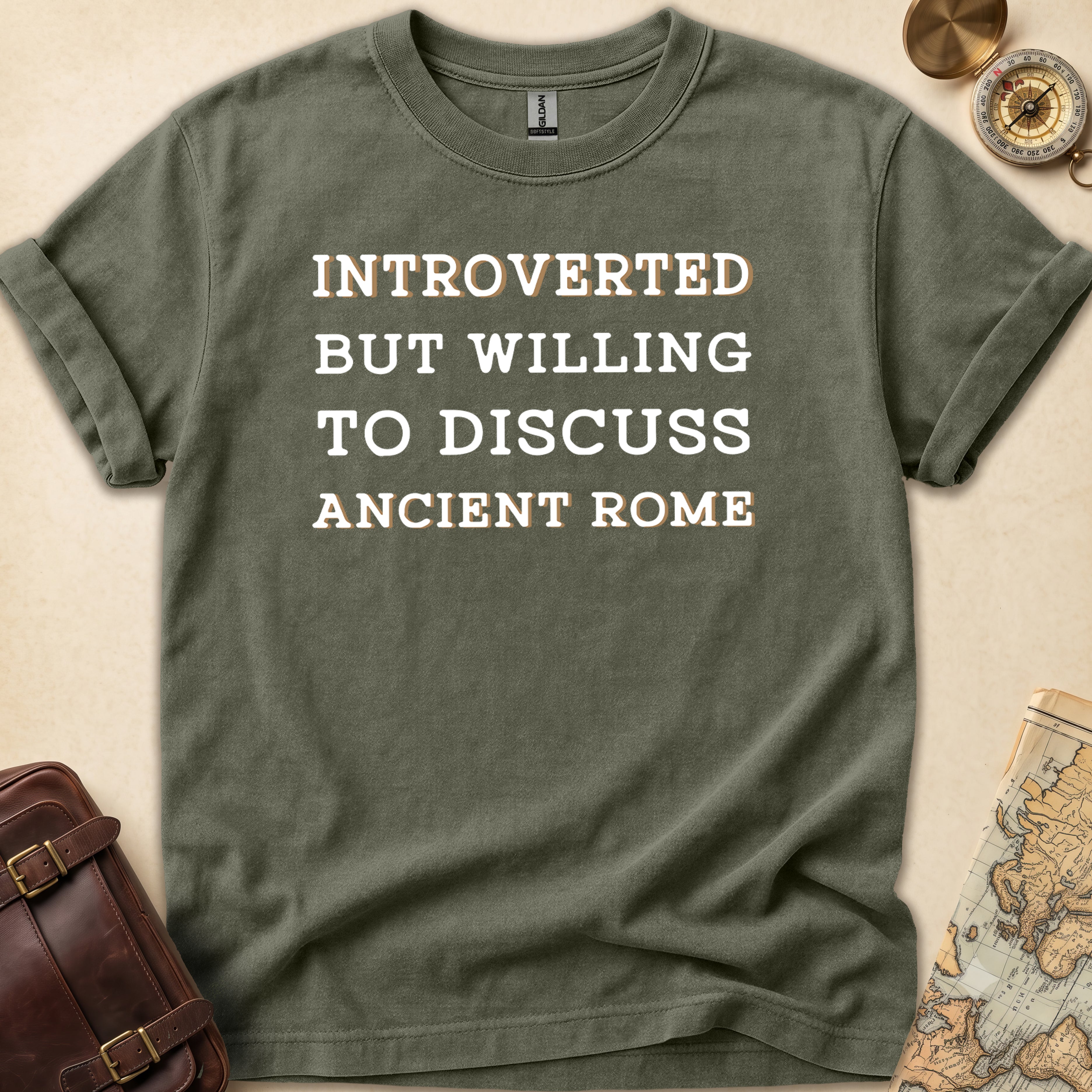 Discuss Ancient Rome Funny T-Shirt