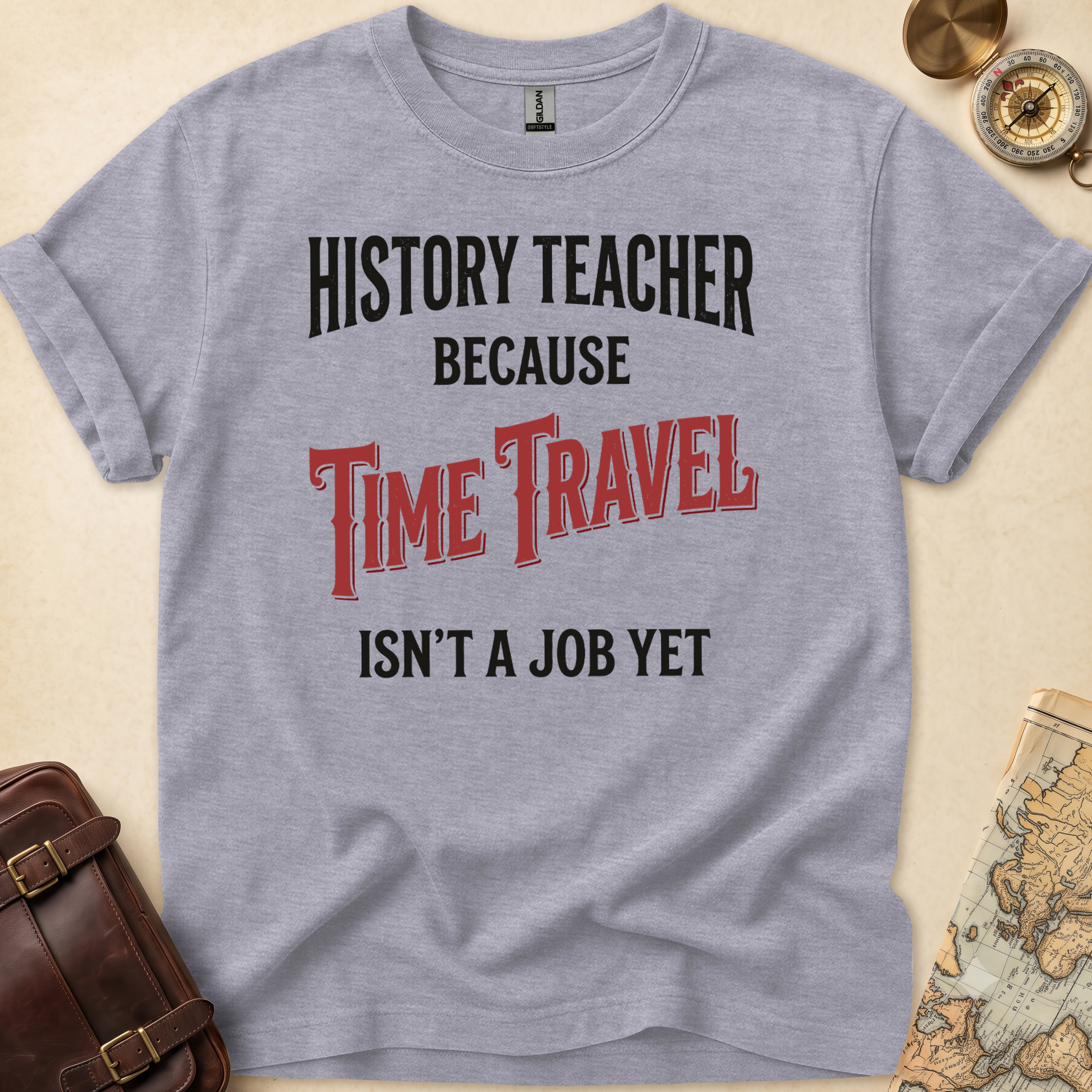 Time Travel Teacher T-Shirt