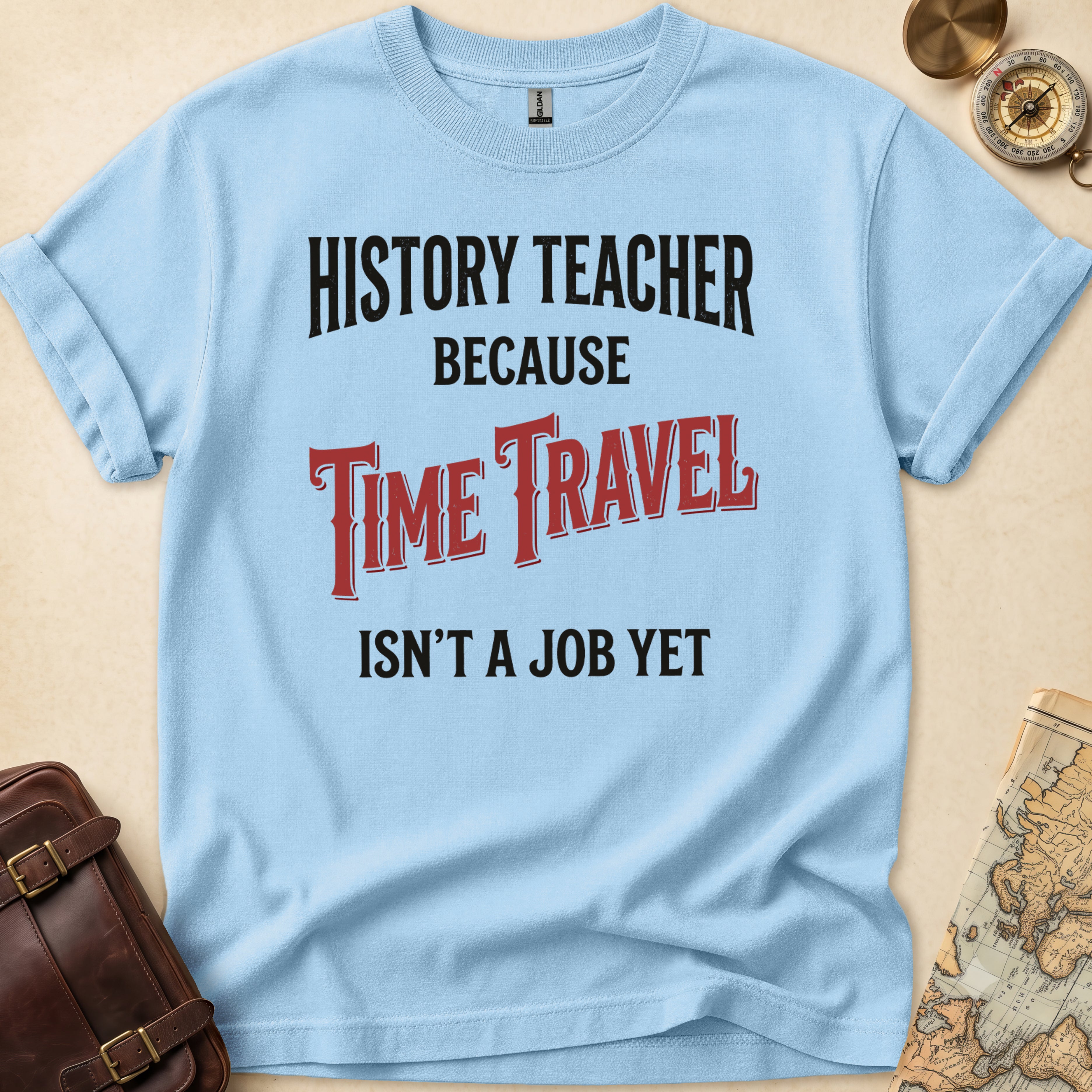 Time Travel Teacher T-Shirt