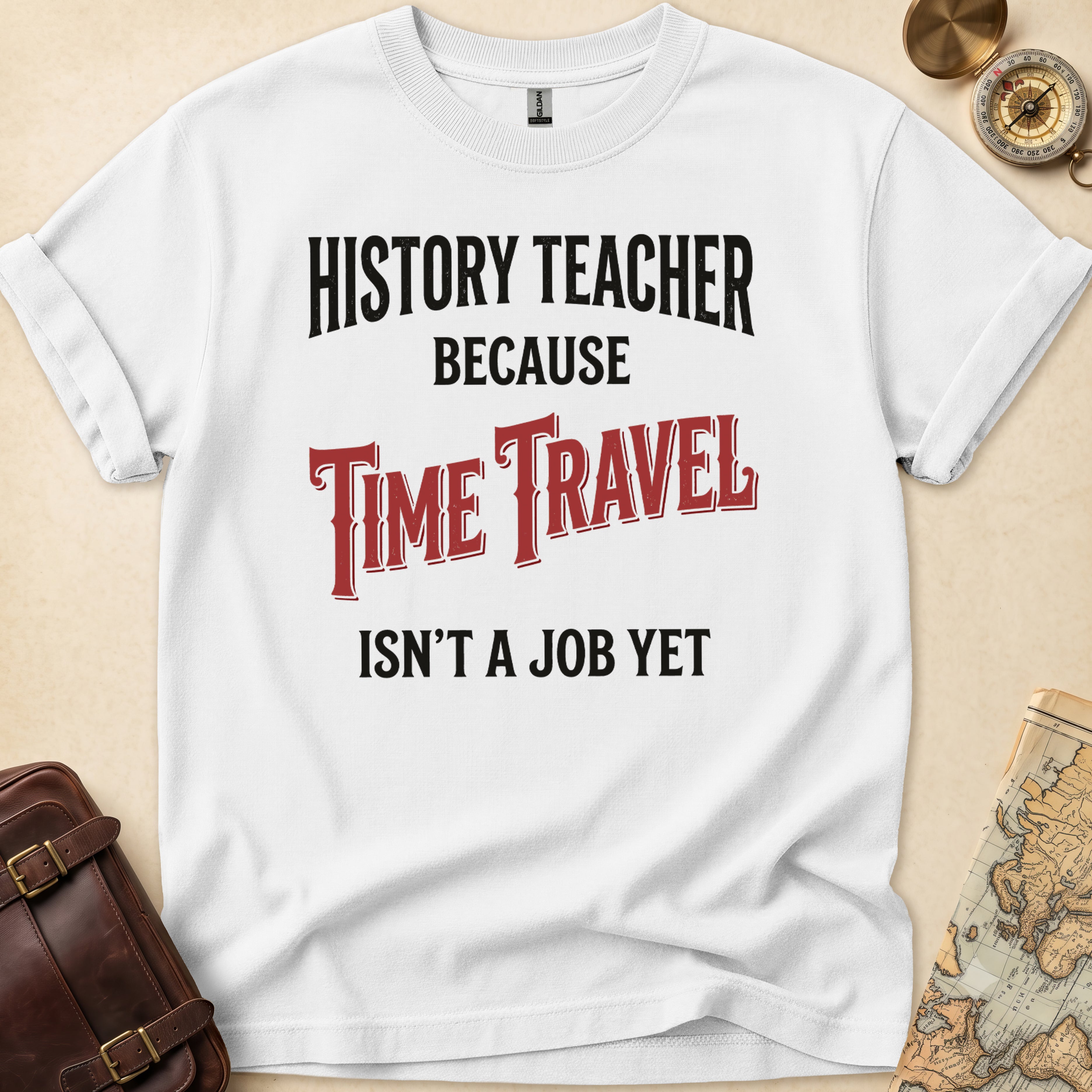 Time Travel Teacher T-Shirt