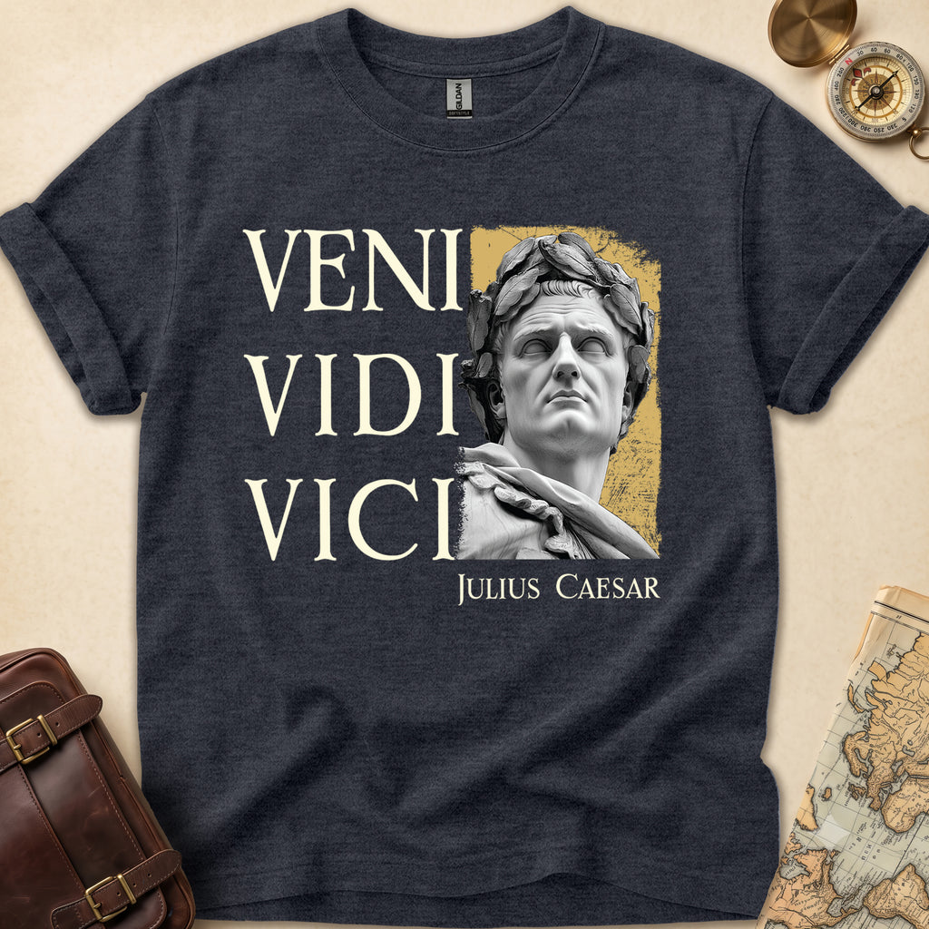Veni Vidi Vici Julius Caesar T-Shirt